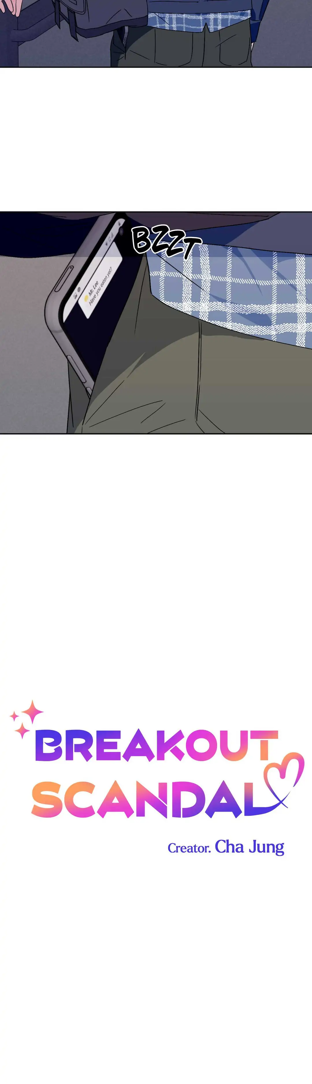 Breakout Scandal - Chapter 30 manhwa
