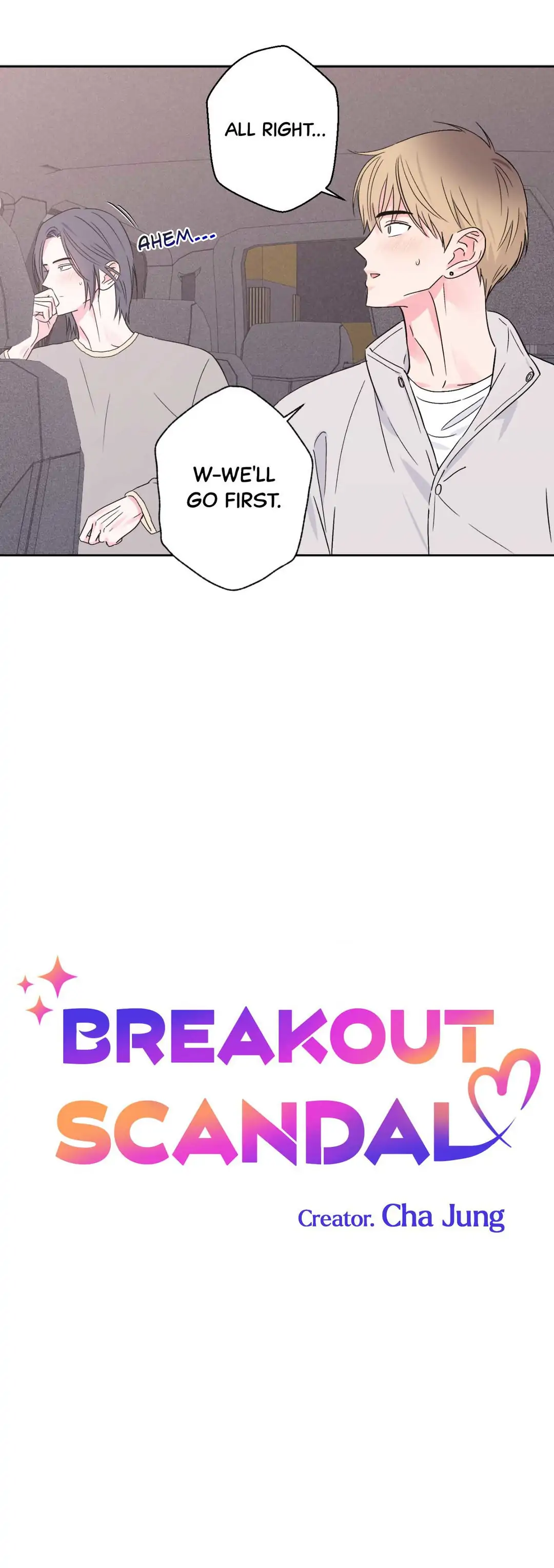 Breakout Scandal - Chapter 34 manhwa