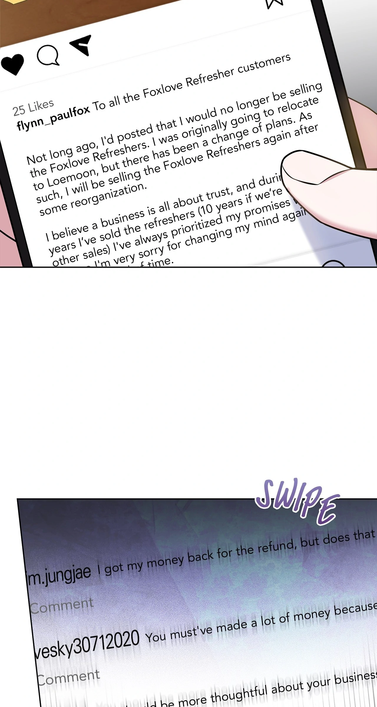 The Fox’s Love Refresher - Chapter 39 manhwa