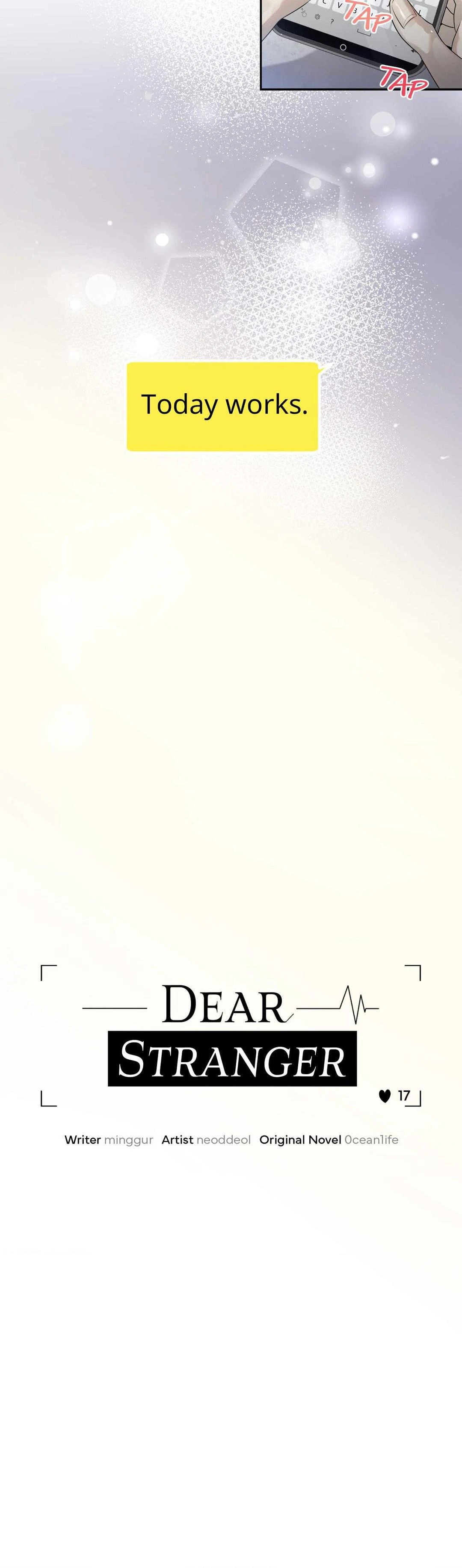 Dear Stranger - Chapter 17 manhwa