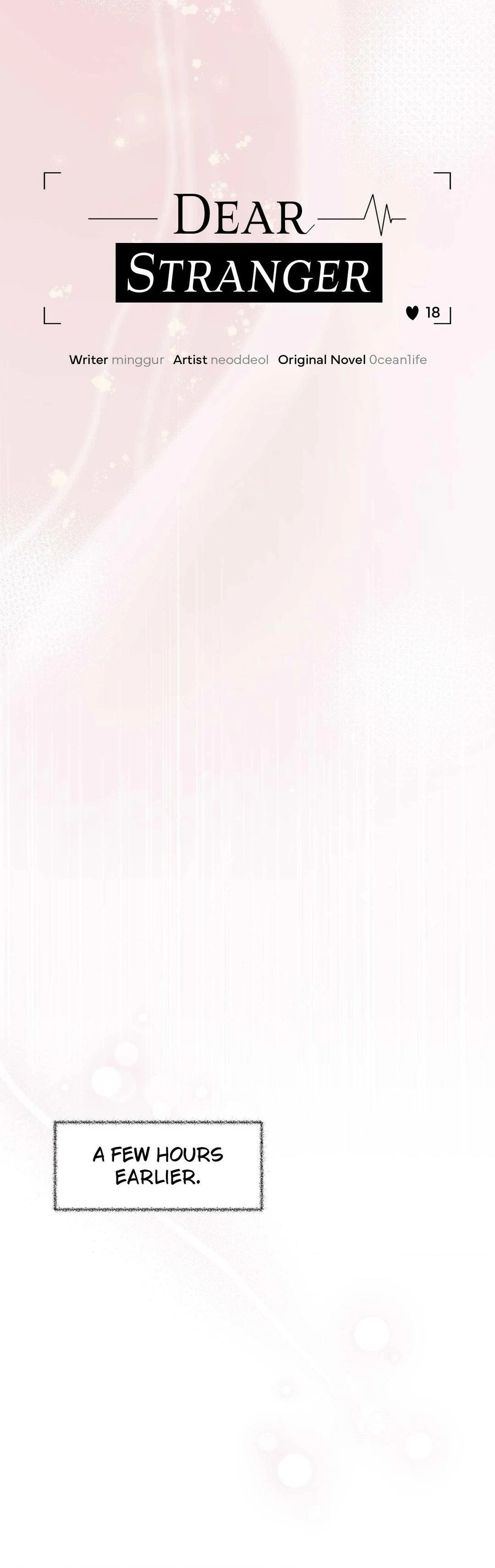Dear Stranger - Chapter 18 manhwa