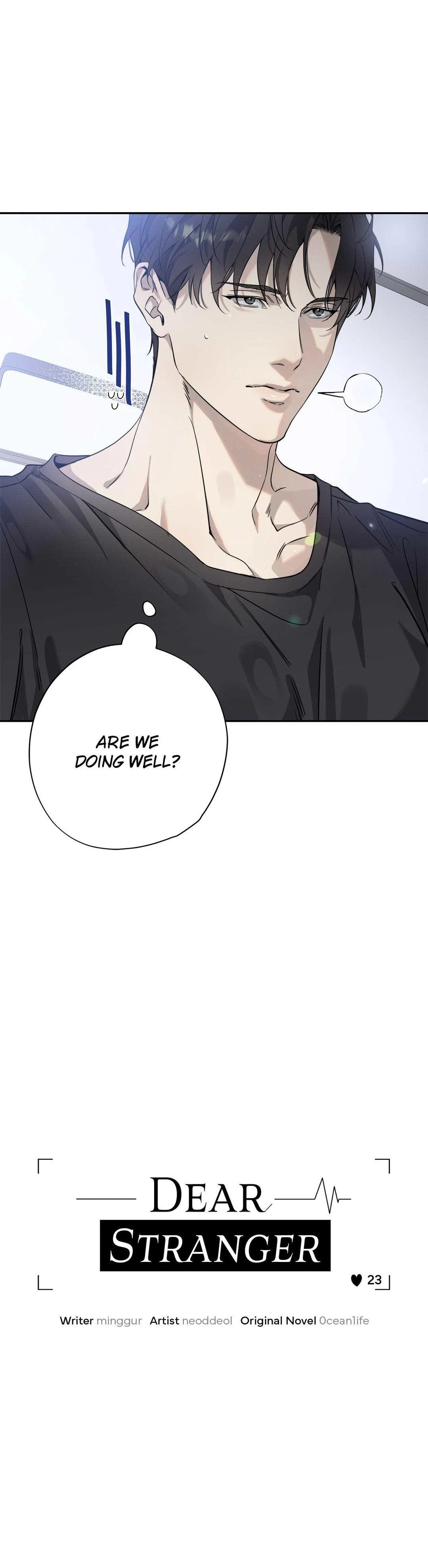Dear Stranger - Chapter 23 manhwa