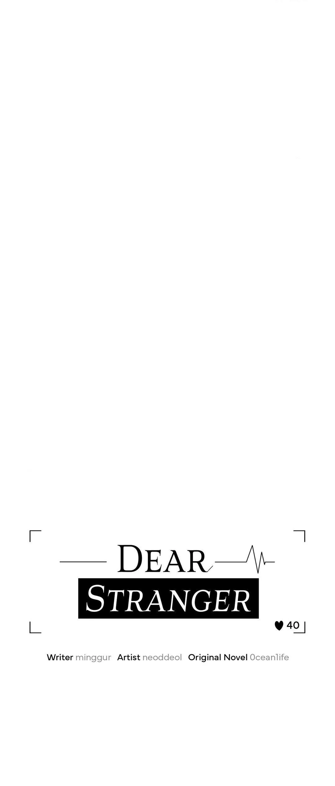 Dear Stranger - Chapter 40 manhwa