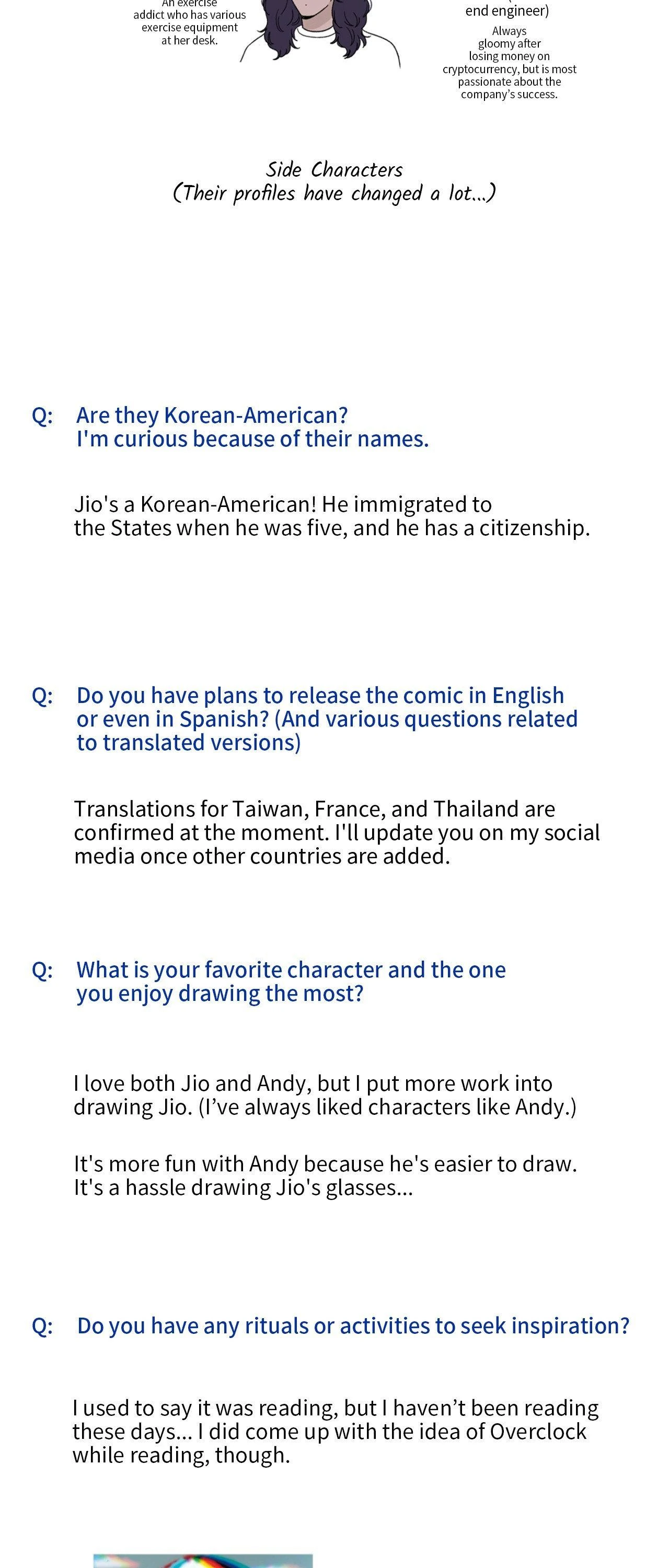 Overclock [Official] - Creator's Note manhwa