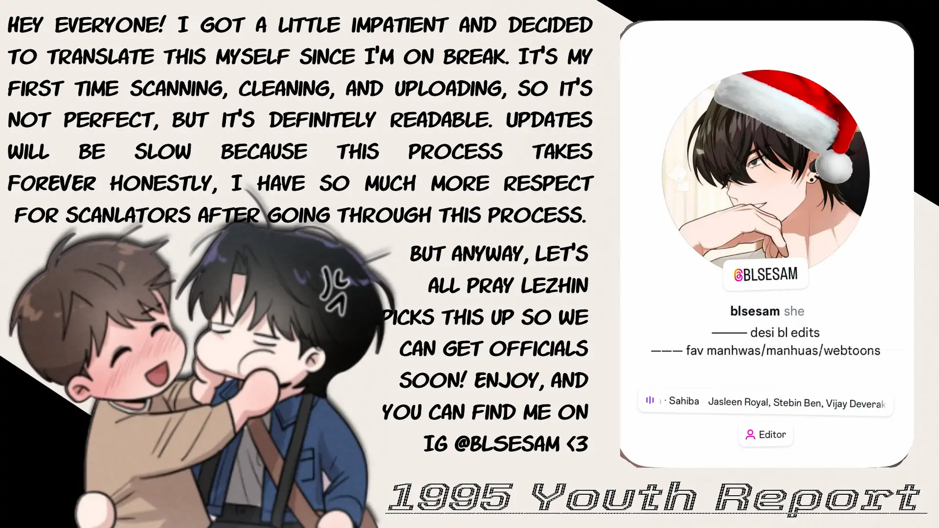 🇺🇸 1995 Youth Report [BLSesam] - Ch. 03 manhwa