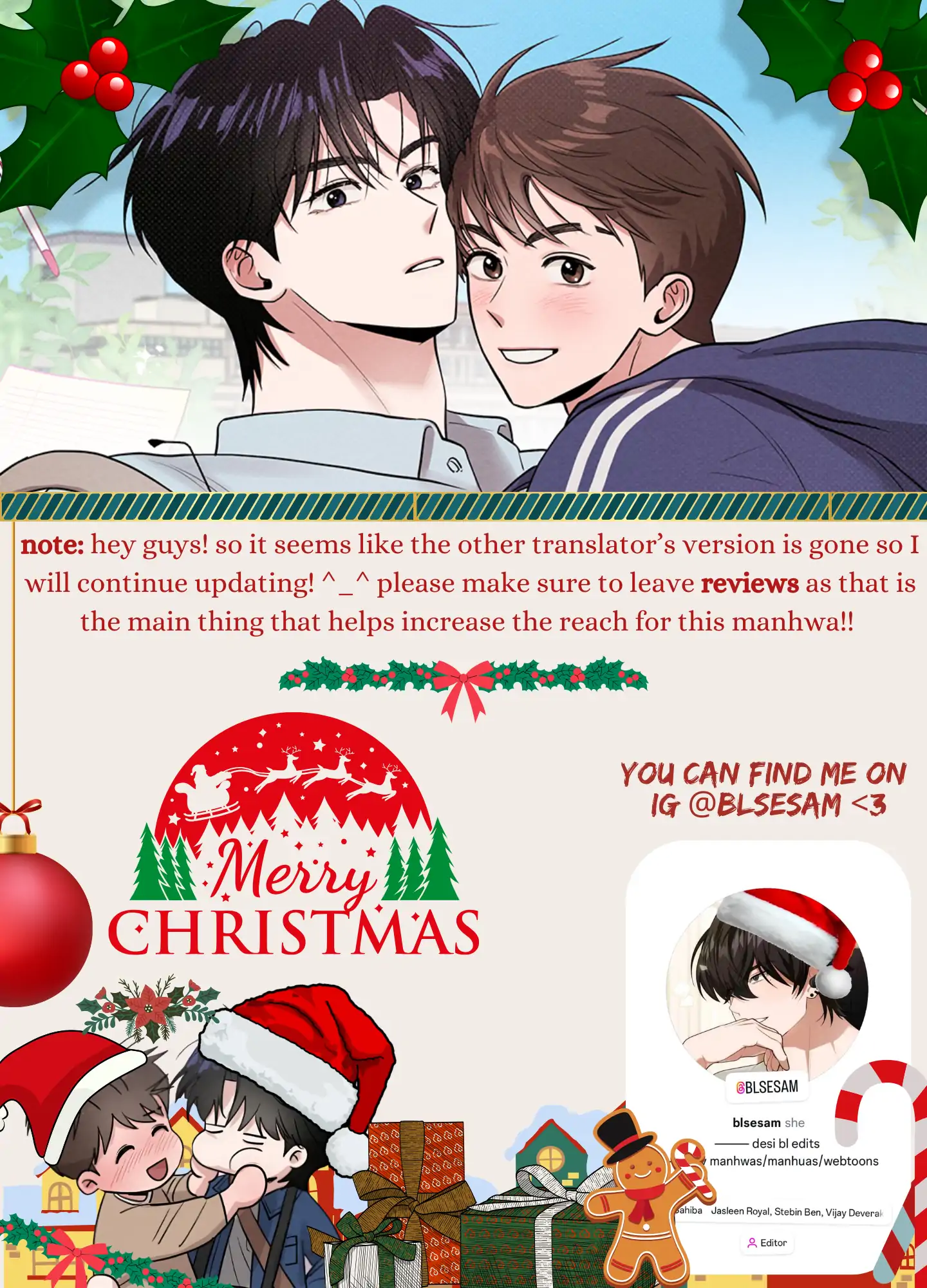 🇺🇸 1995 Youth Report [BLSesam] - Ch. 07 [Merry Christmas!] manhwa