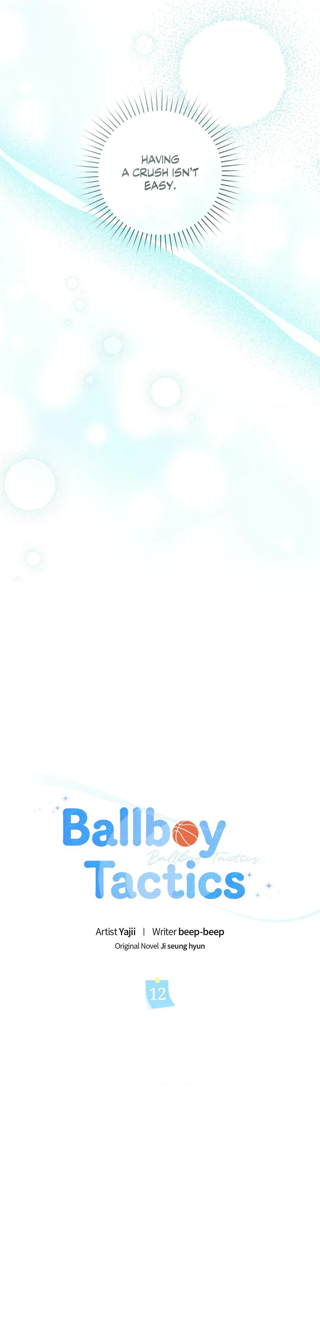 Ballboy Tactics [Official] - Chapter 12 manhwa