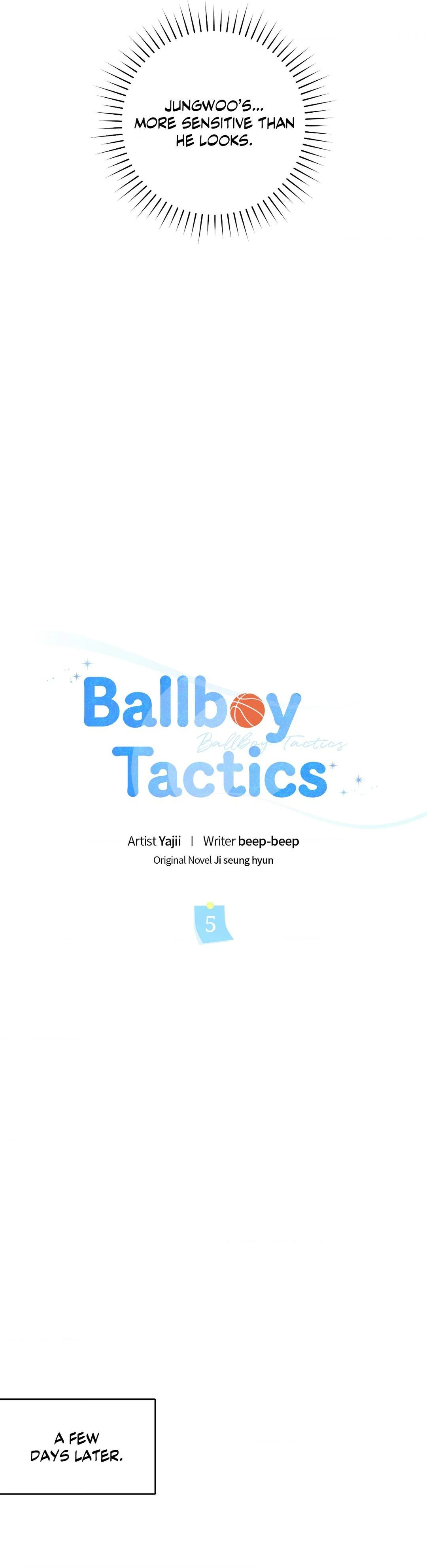 Ballboy Tactics [Official] - Chapter 5 manhwa