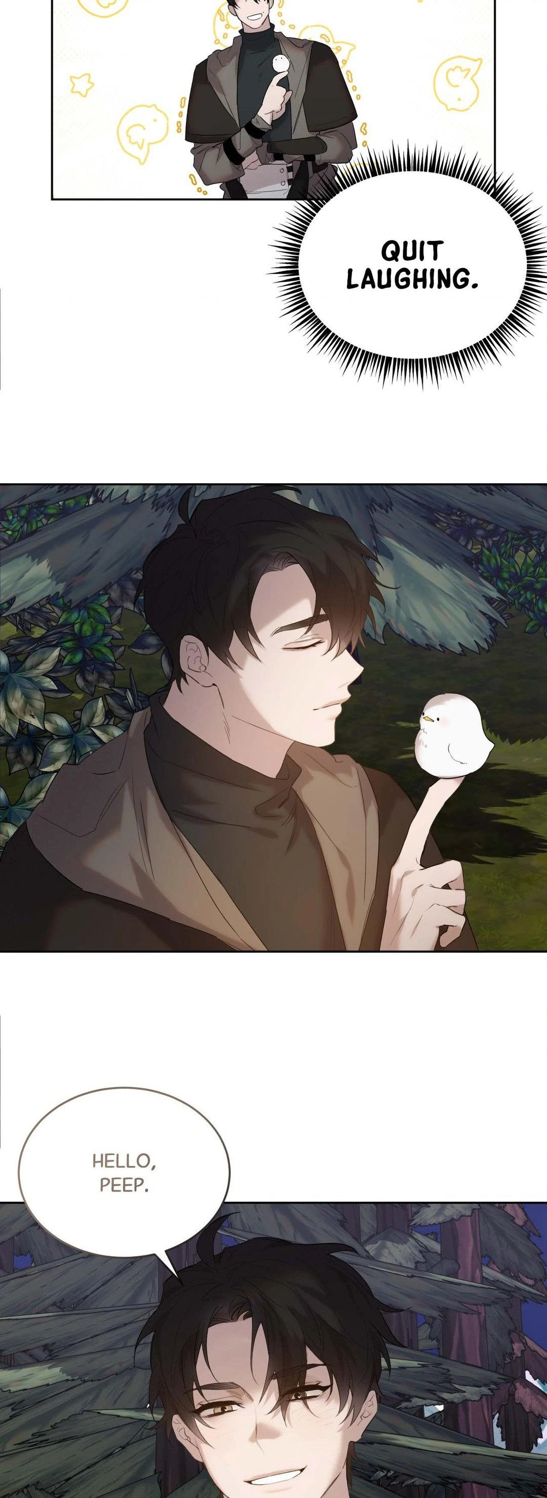 Not a Peep! - Chapter 10 manhwa