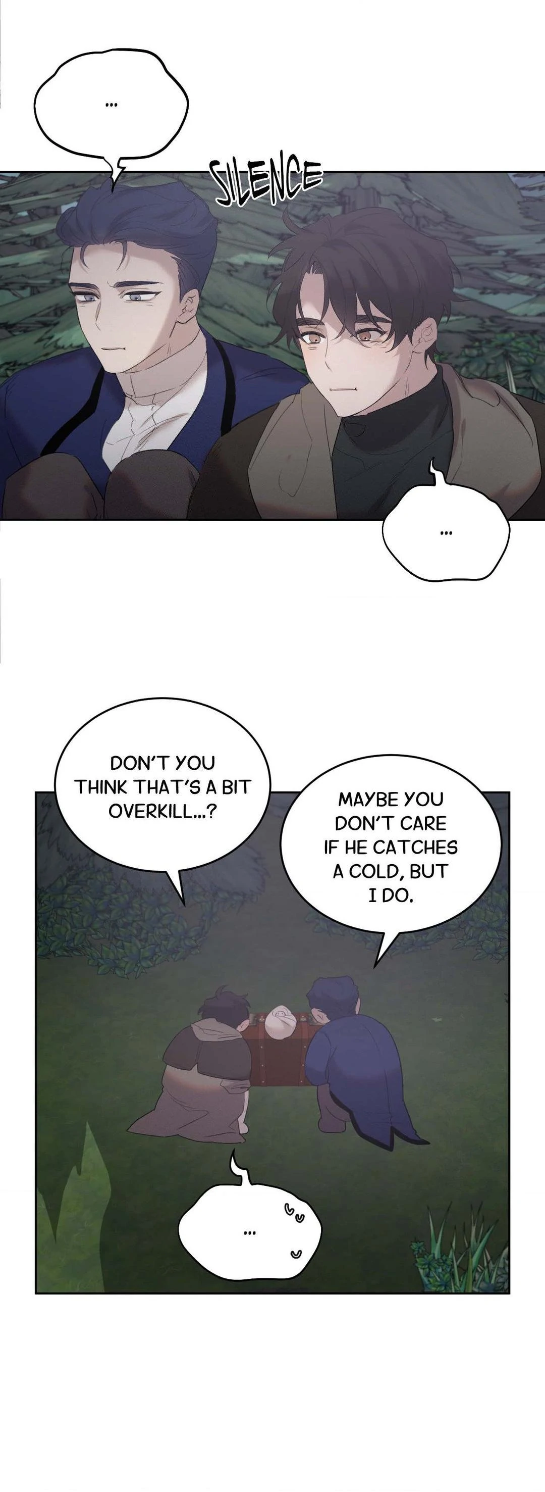 Not a Peep! - Chapter 11 manhwa