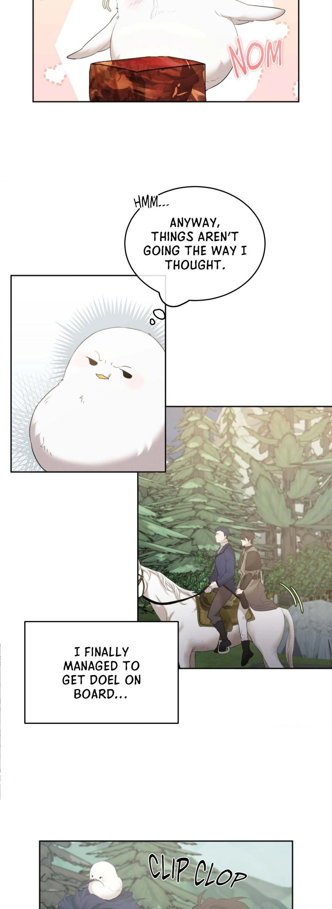 Not a Peep! - Chapter 12 manhwa
