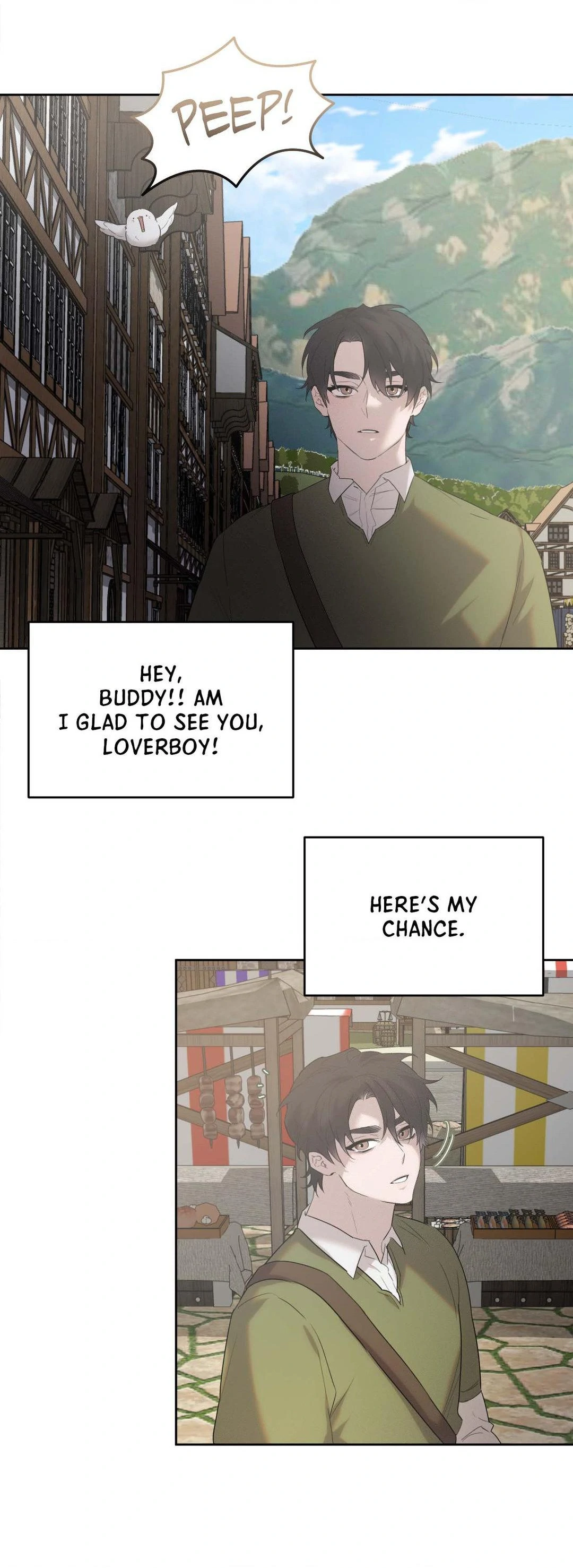 Not a Peep! - Chapter 12 manhwa