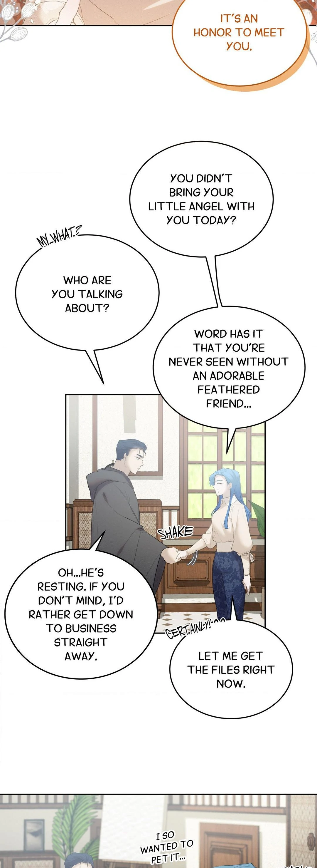 Not a Peep! - Chapter 13 manhwa