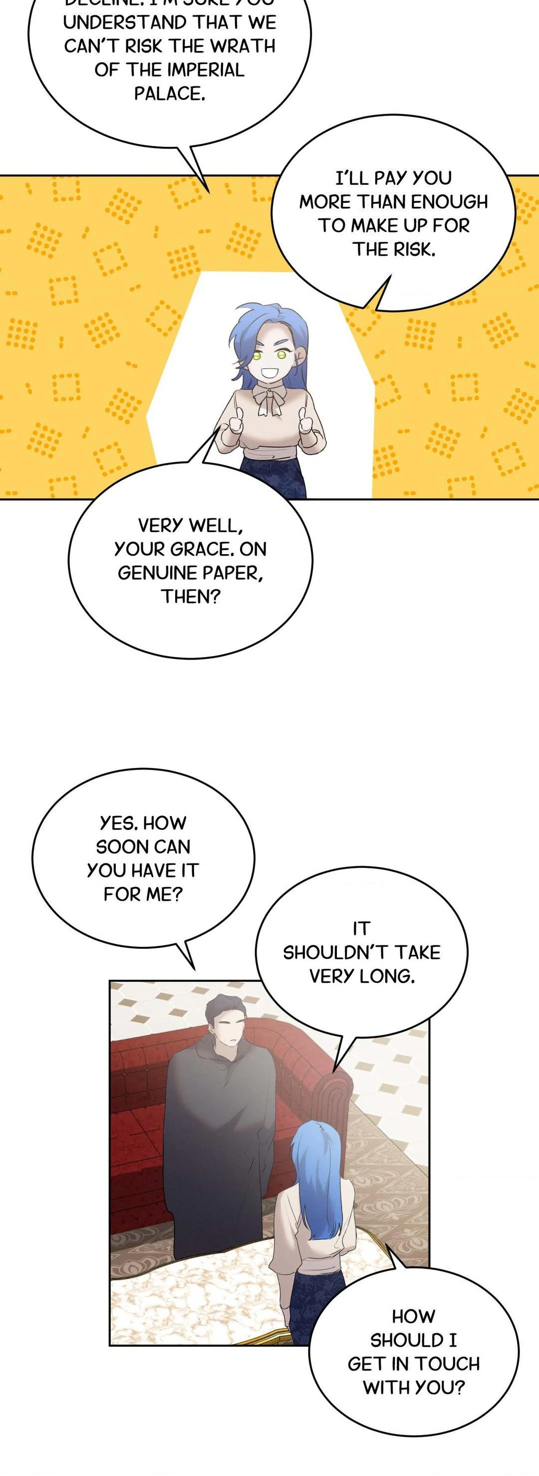 Not a Peep! - Chapter 13 manhwa