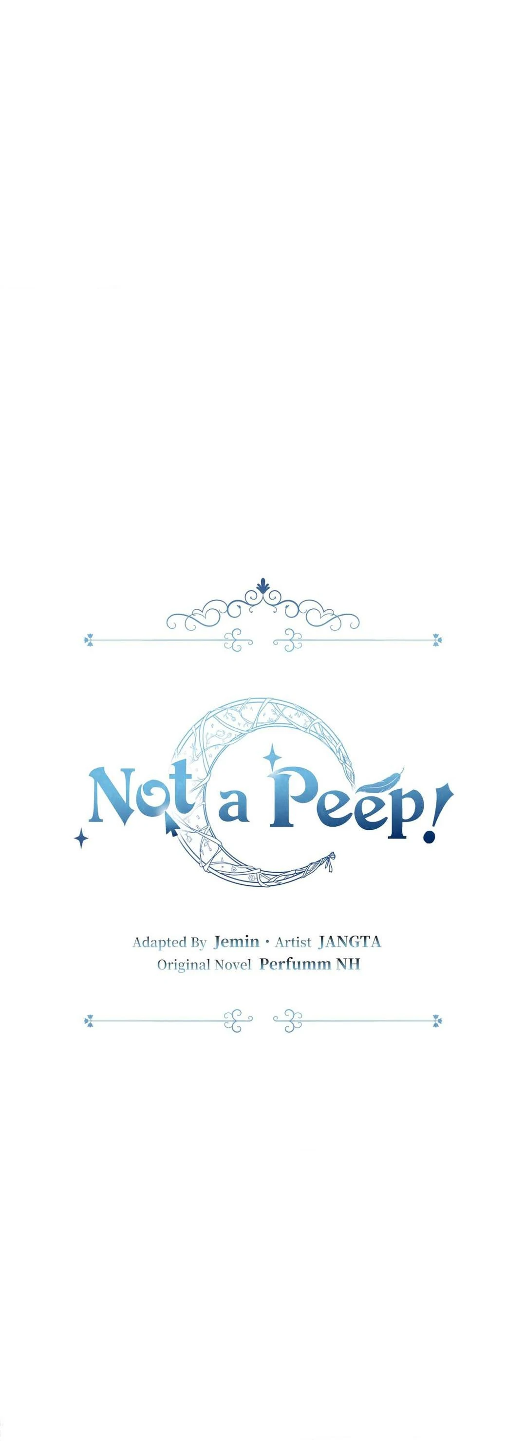 Not a Peep! - Chapter 15 manhwa