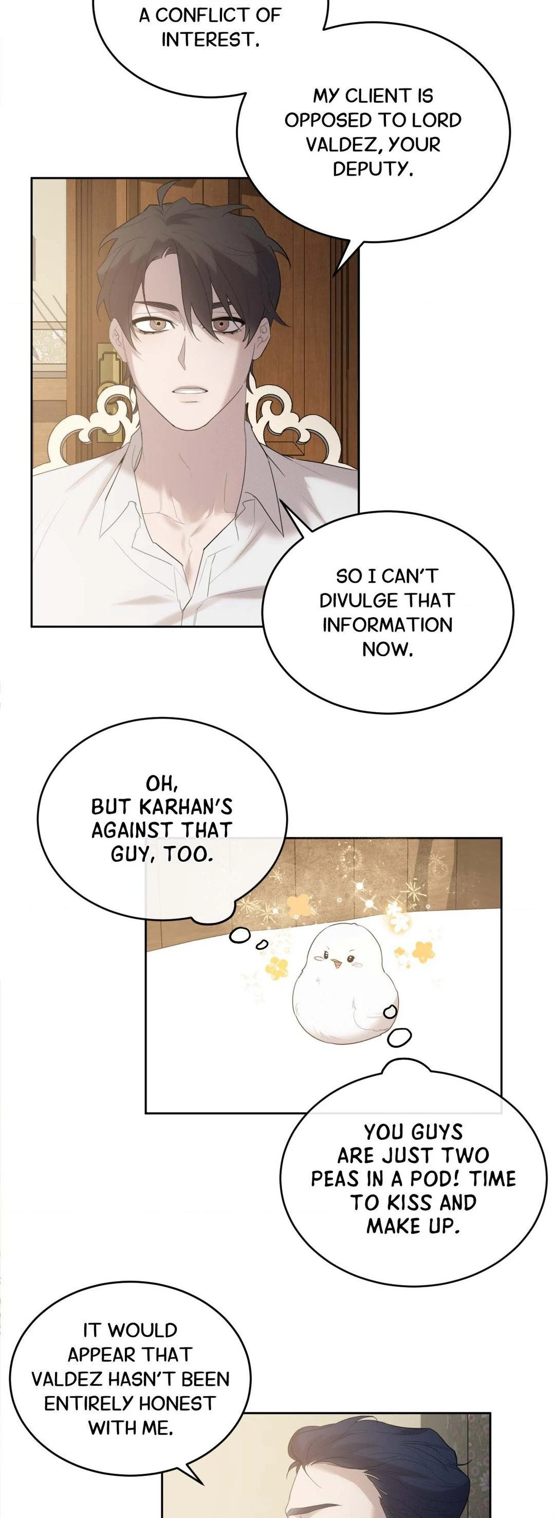 Not a Peep! - Chapter 15 manhwa