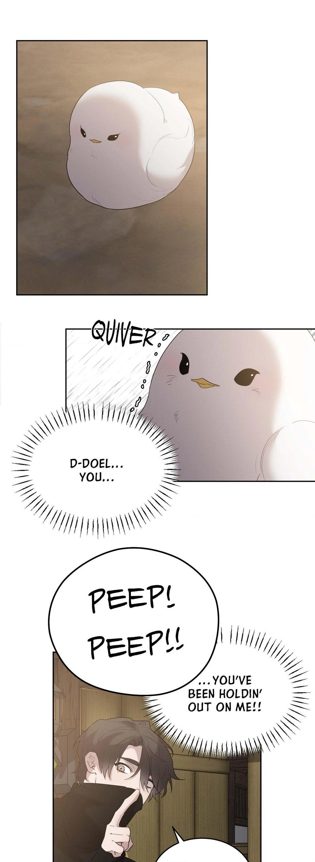 Not a Peep! - Chapter 17 manhwa