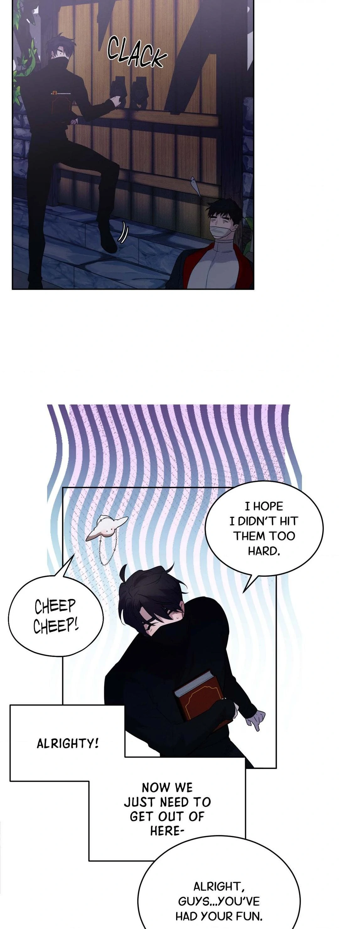 Not a Peep! - Chapter 17 manhwa