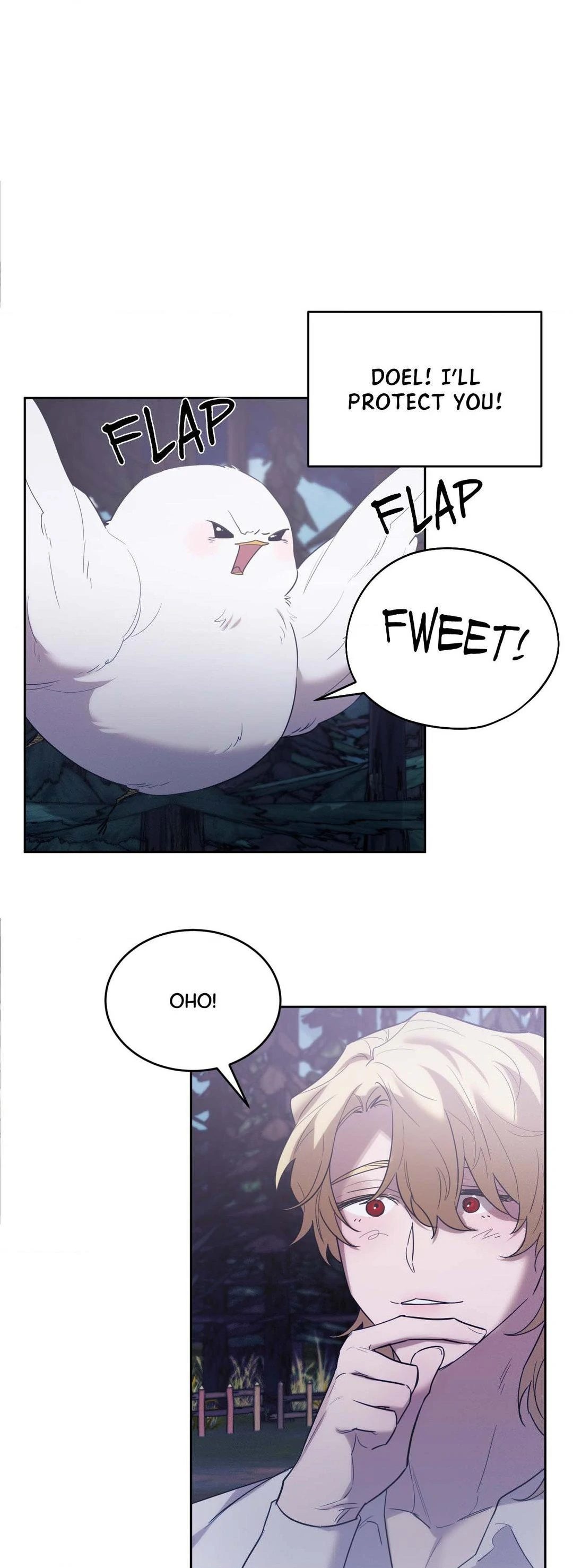 Not a Peep! - Chapter 18 manhwa