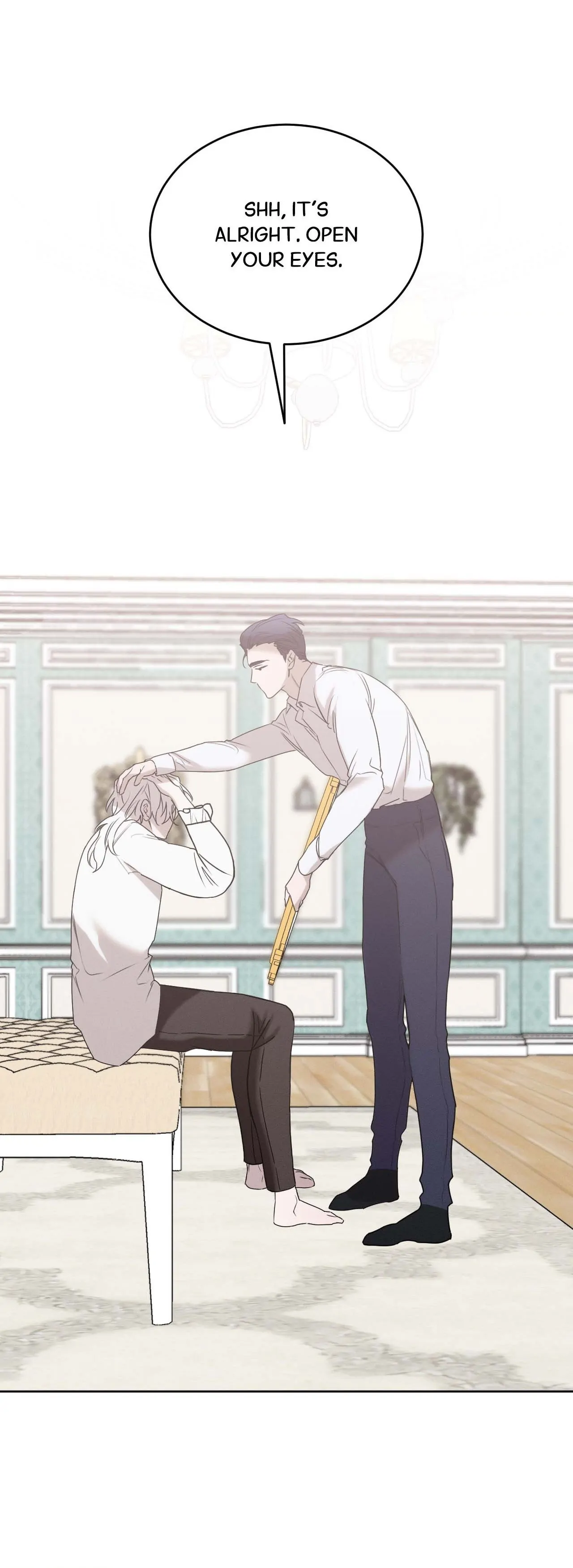 Not a Peep! - Chapter 21 manhwa