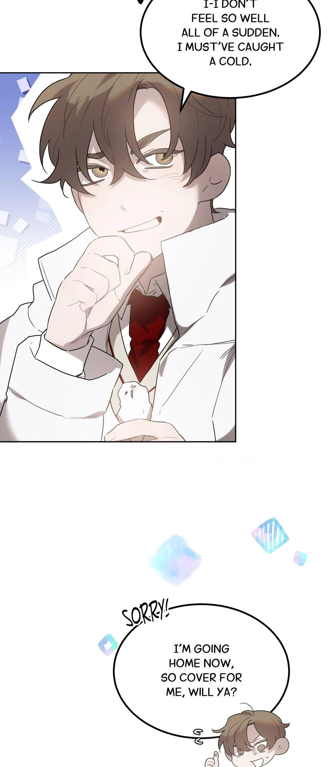 Not a Peep! - Chapter 27 manhwa