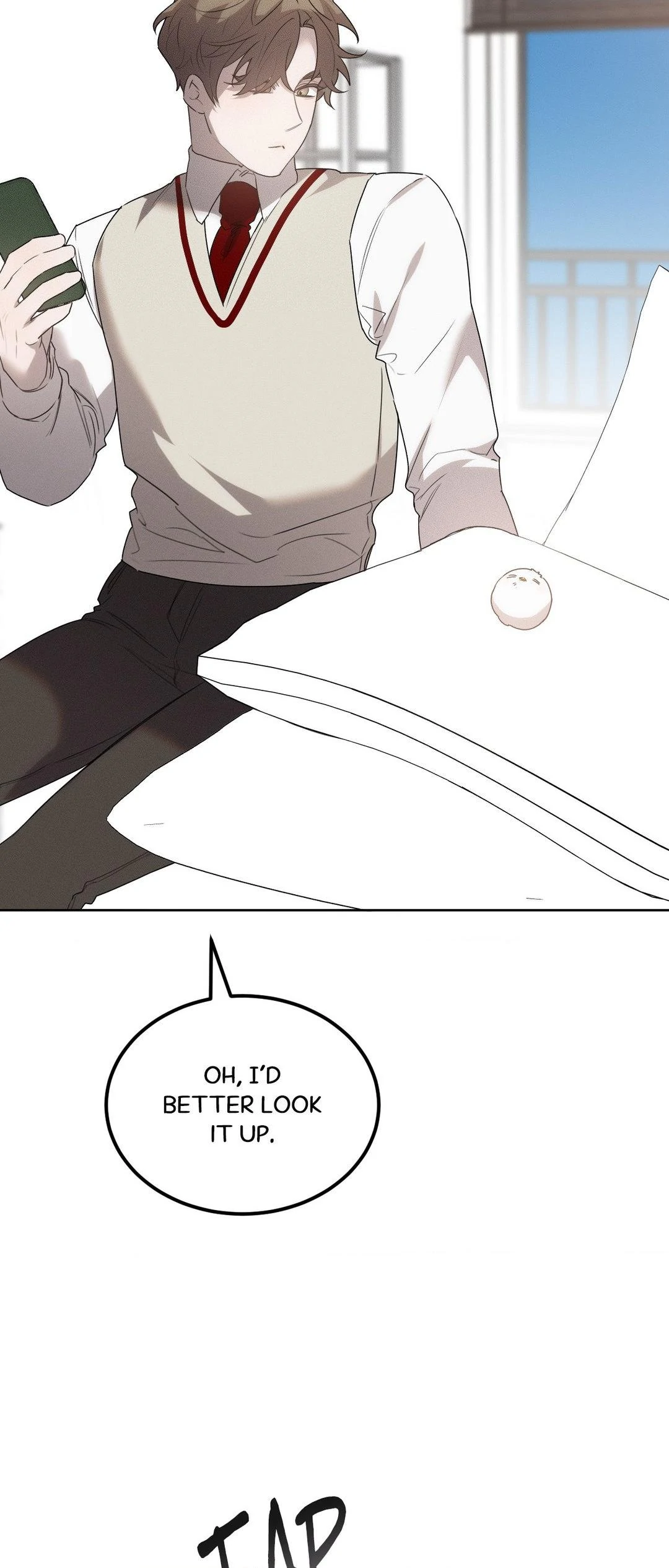 Not a Peep! - Chapter 27 manhwa