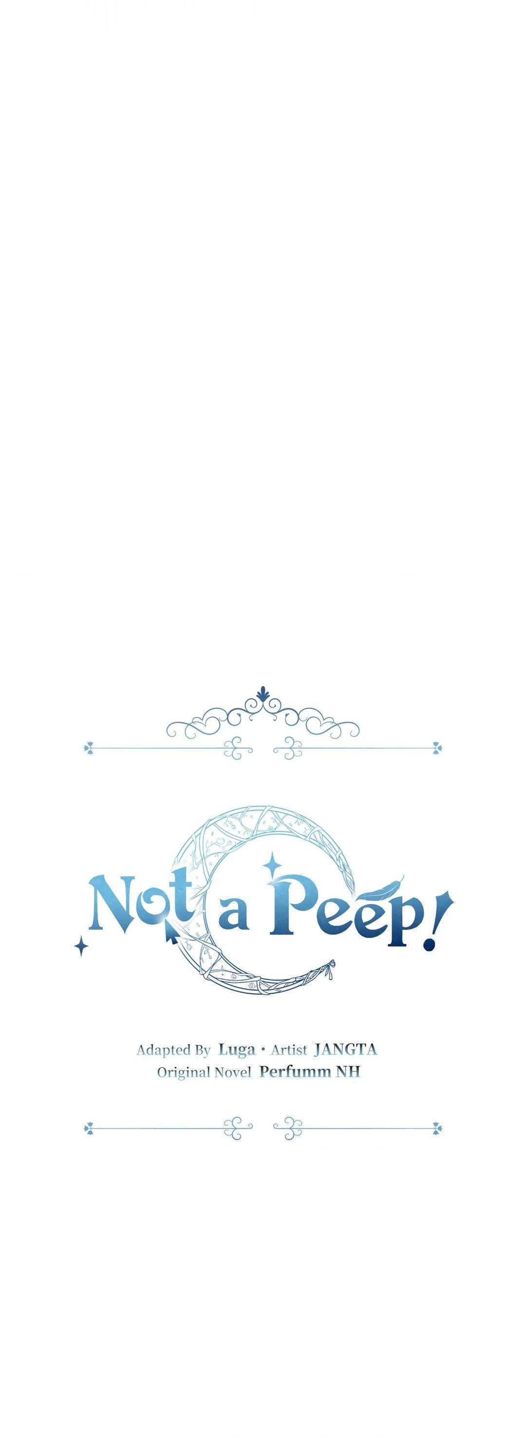 Not a Peep! - Chapter 28 manhwa