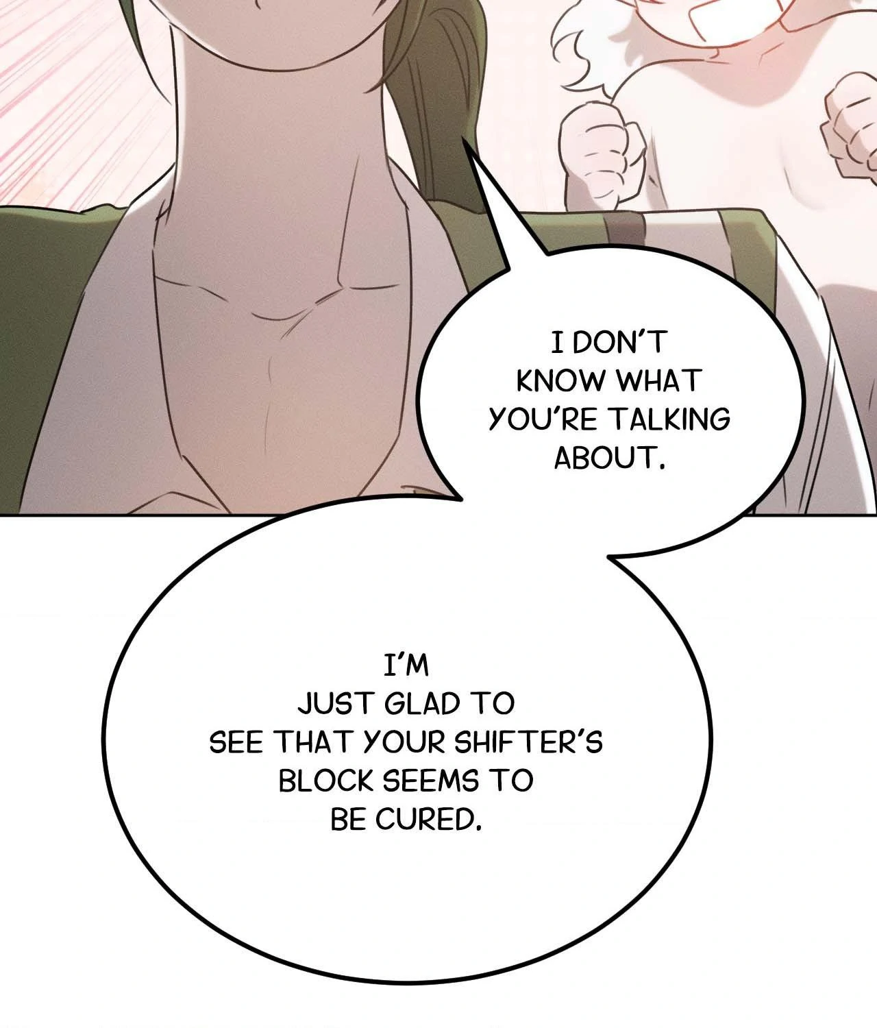 Not a Peep! - Chapter 32 manhwa
