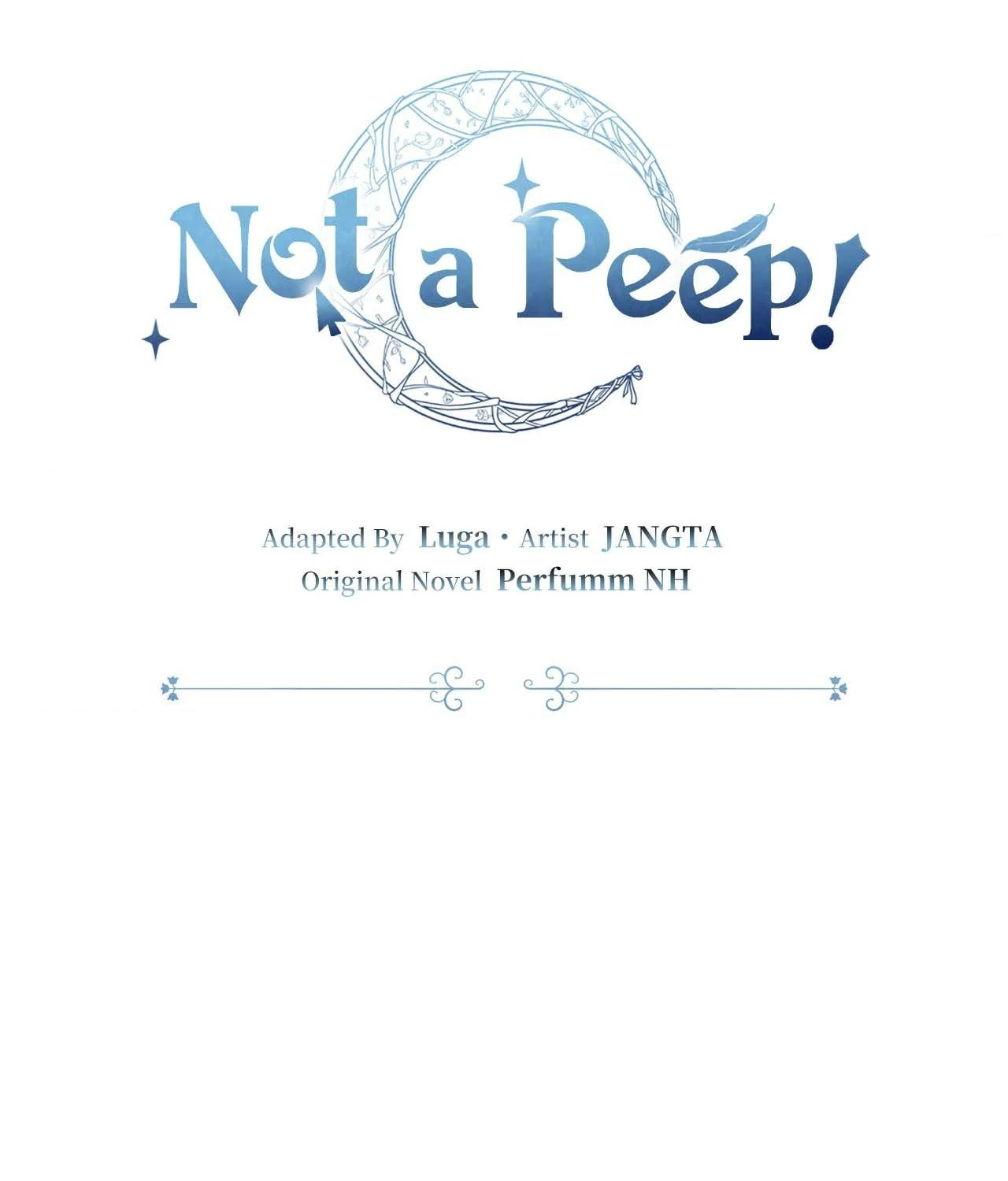 Not a Peep! - Chapter 34 manhwa