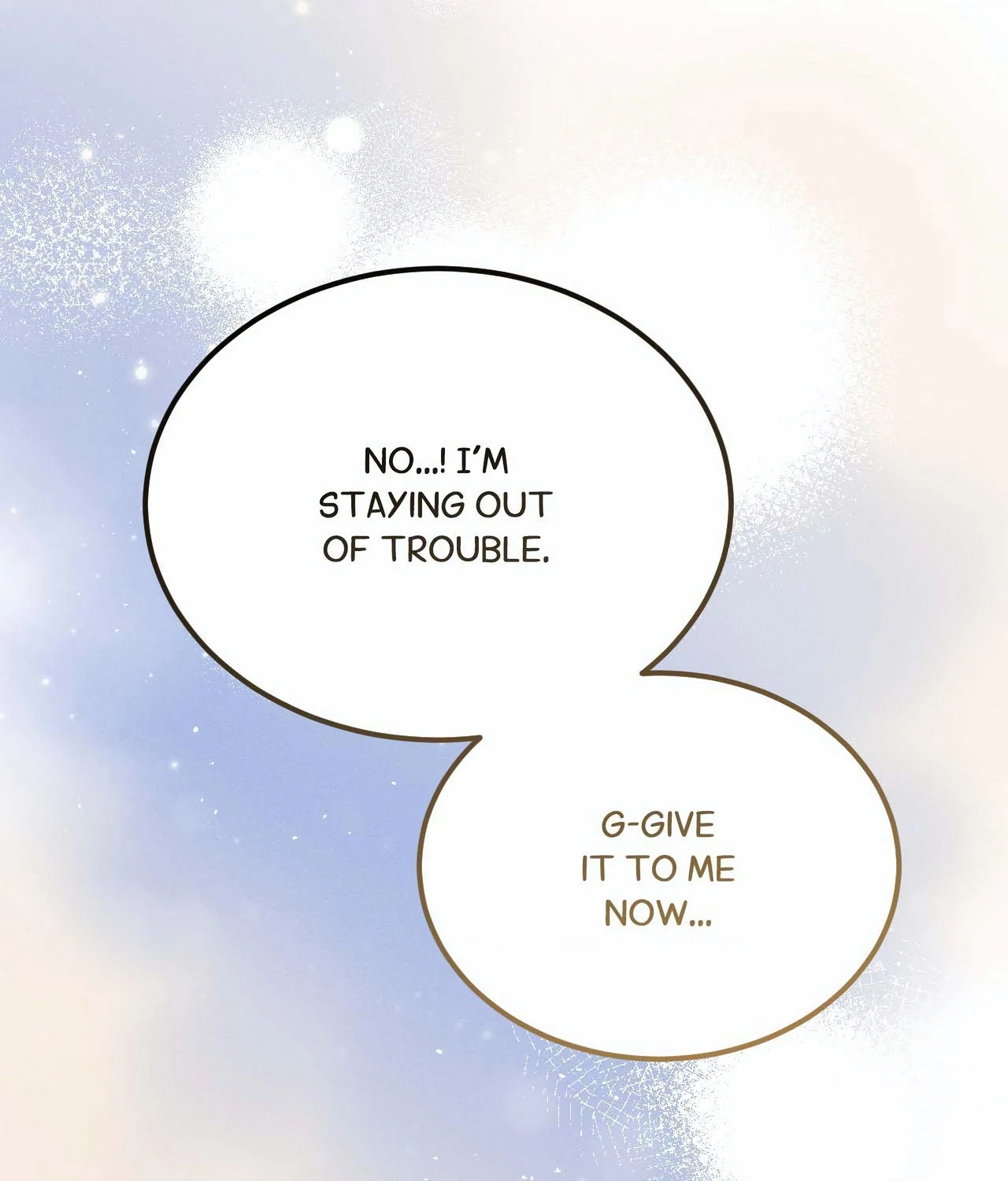 Not a Peep! - Chapter 36 manhwa