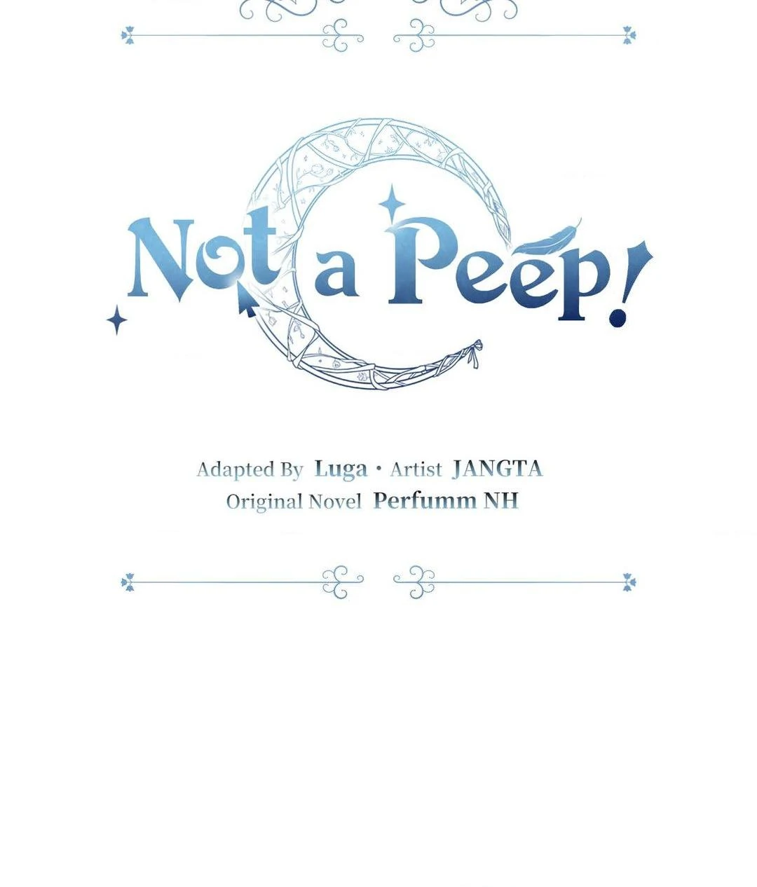 Not a Peep! - Chapter 37 manhwa