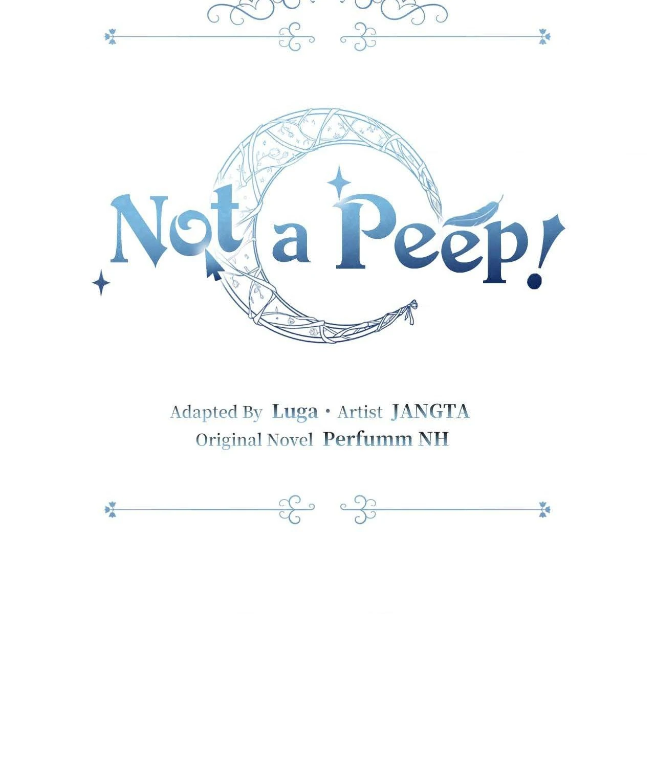 Not a Peep! - Chapter 38 manhwa