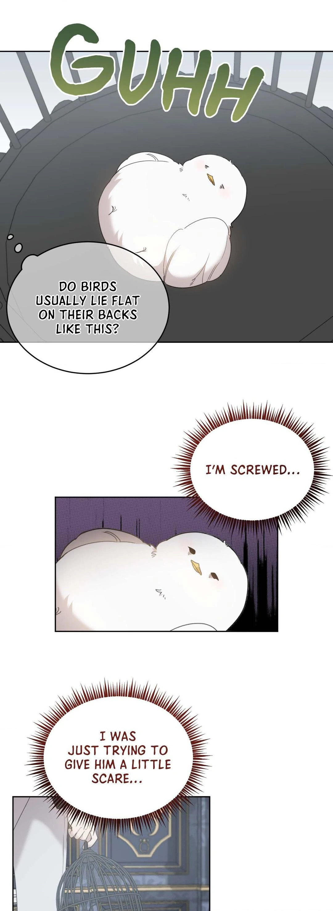 Not a Peep! - Chapter 4 manhwa