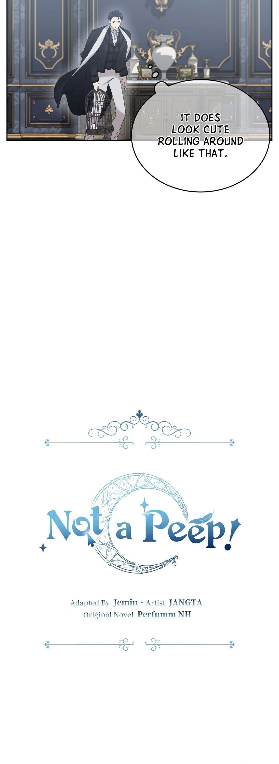 Not a Peep! - Chapter 4 manhwa