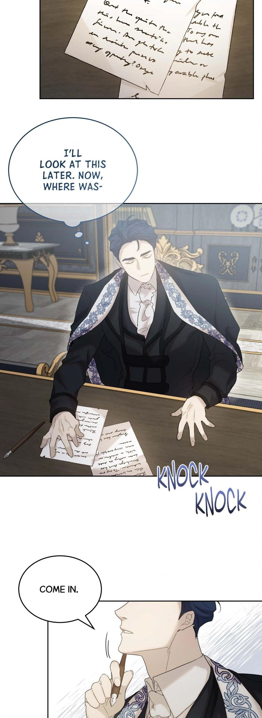 Not a Peep! - Chapter 4 manhwa