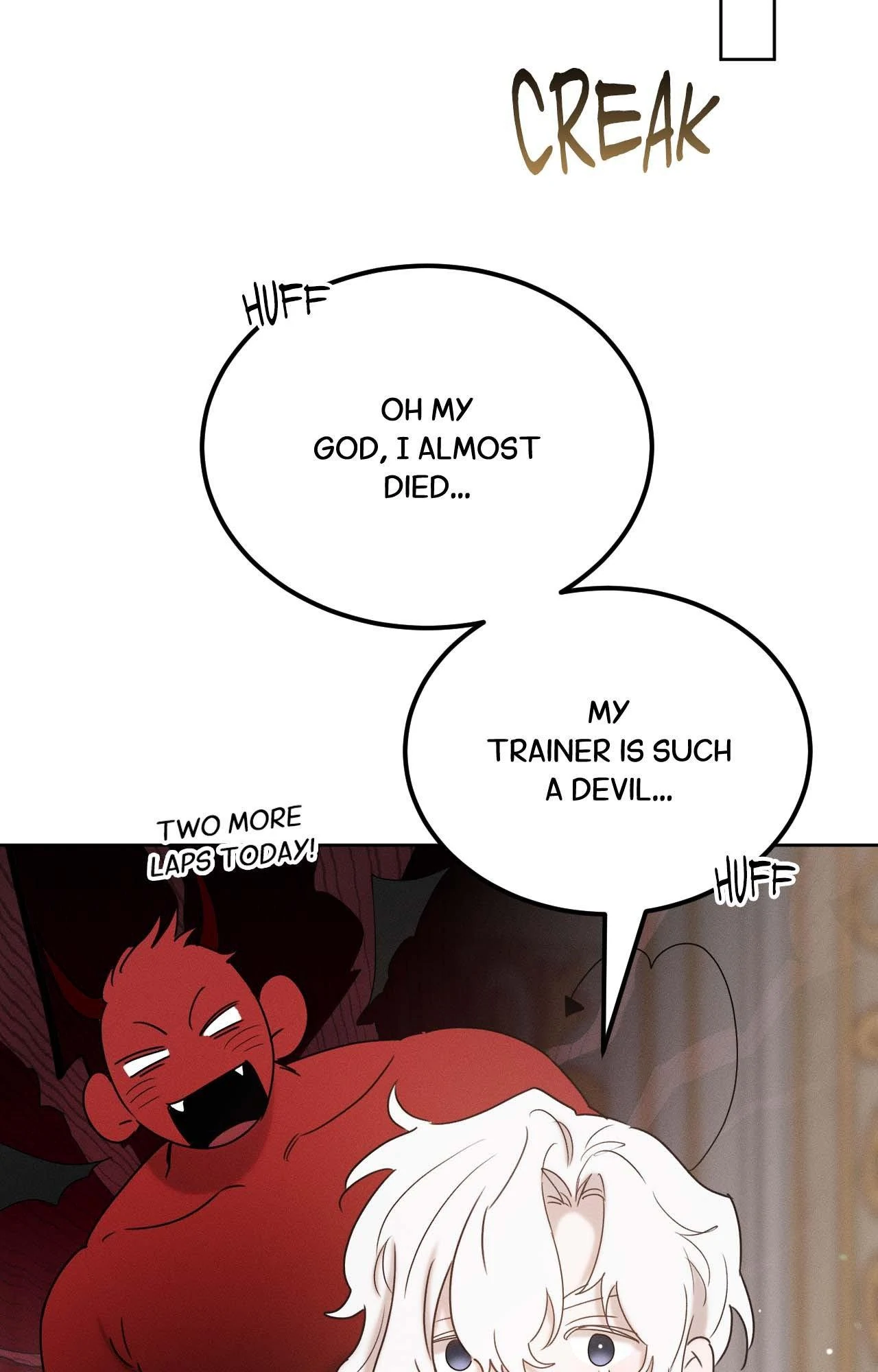 Not a Peep! - Chapter 43 manhwa