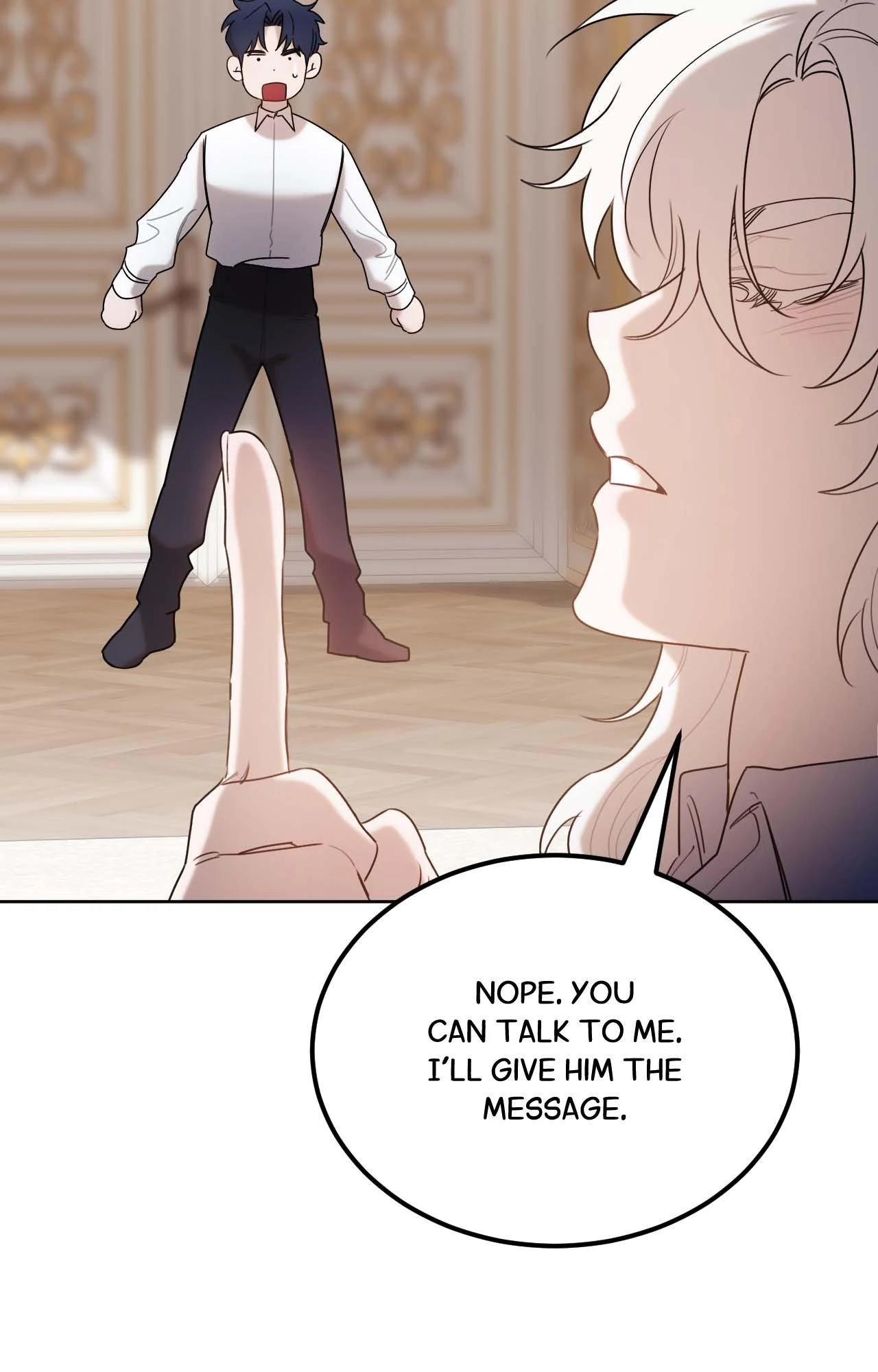Not a Peep! - Chapter 45 manhwa