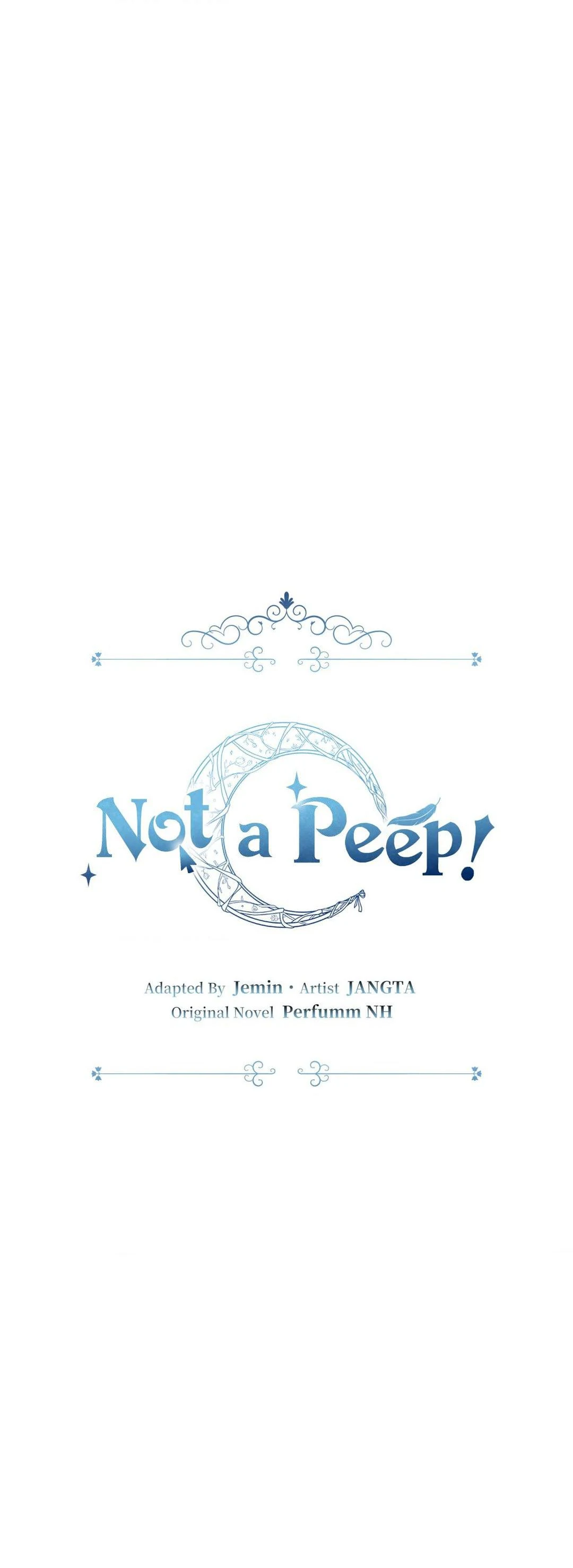 Not a Peep! - Chapter 5 manhwa