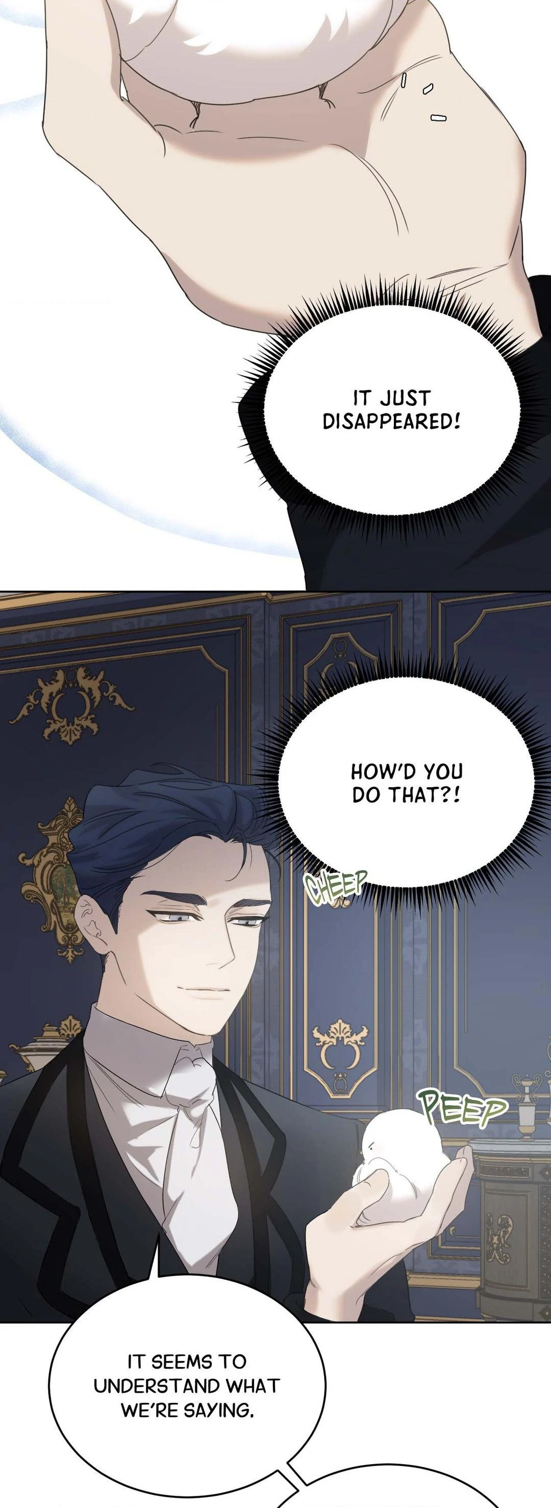 Not a Peep! - Chapter 5 manhwa