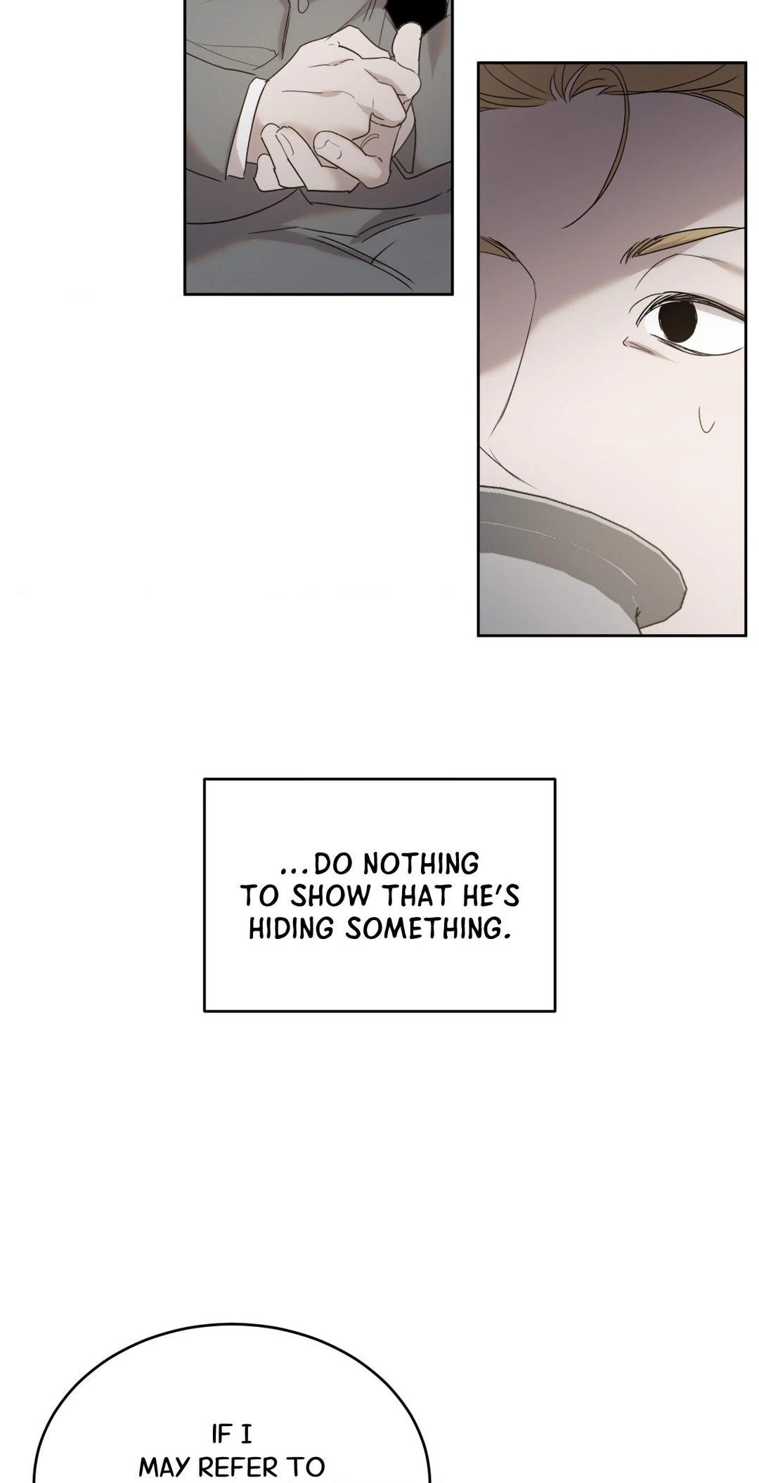 Not a Peep! - Chapter 8 manhwa