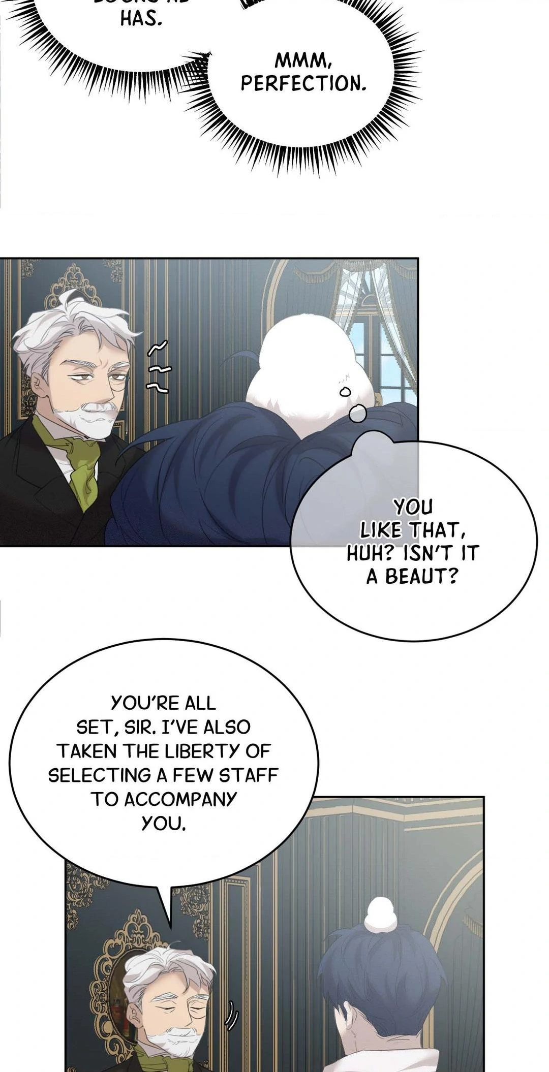 Not a Peep! - Chapter 8 manhwa