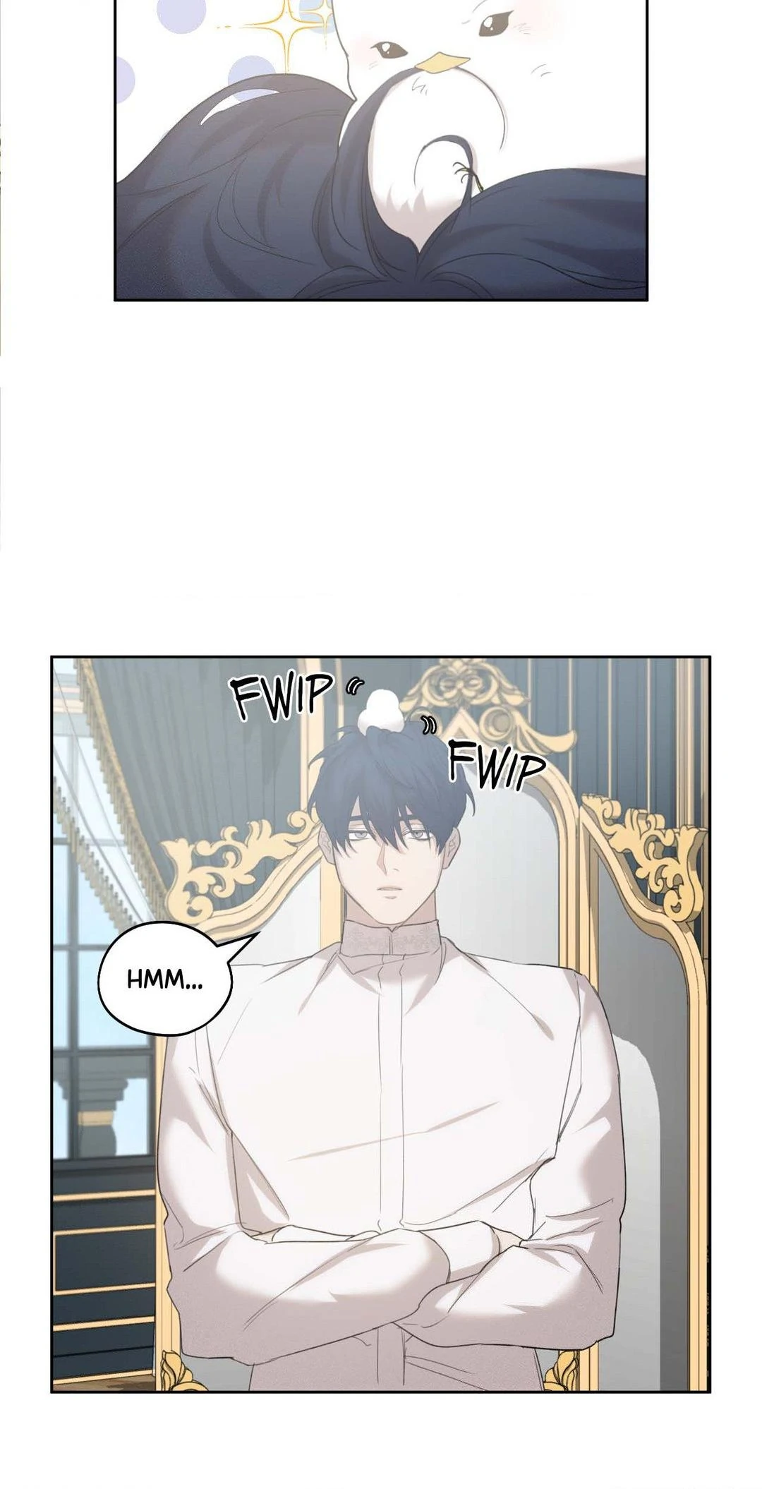 Not a Peep! - Chapter 8 manhwa