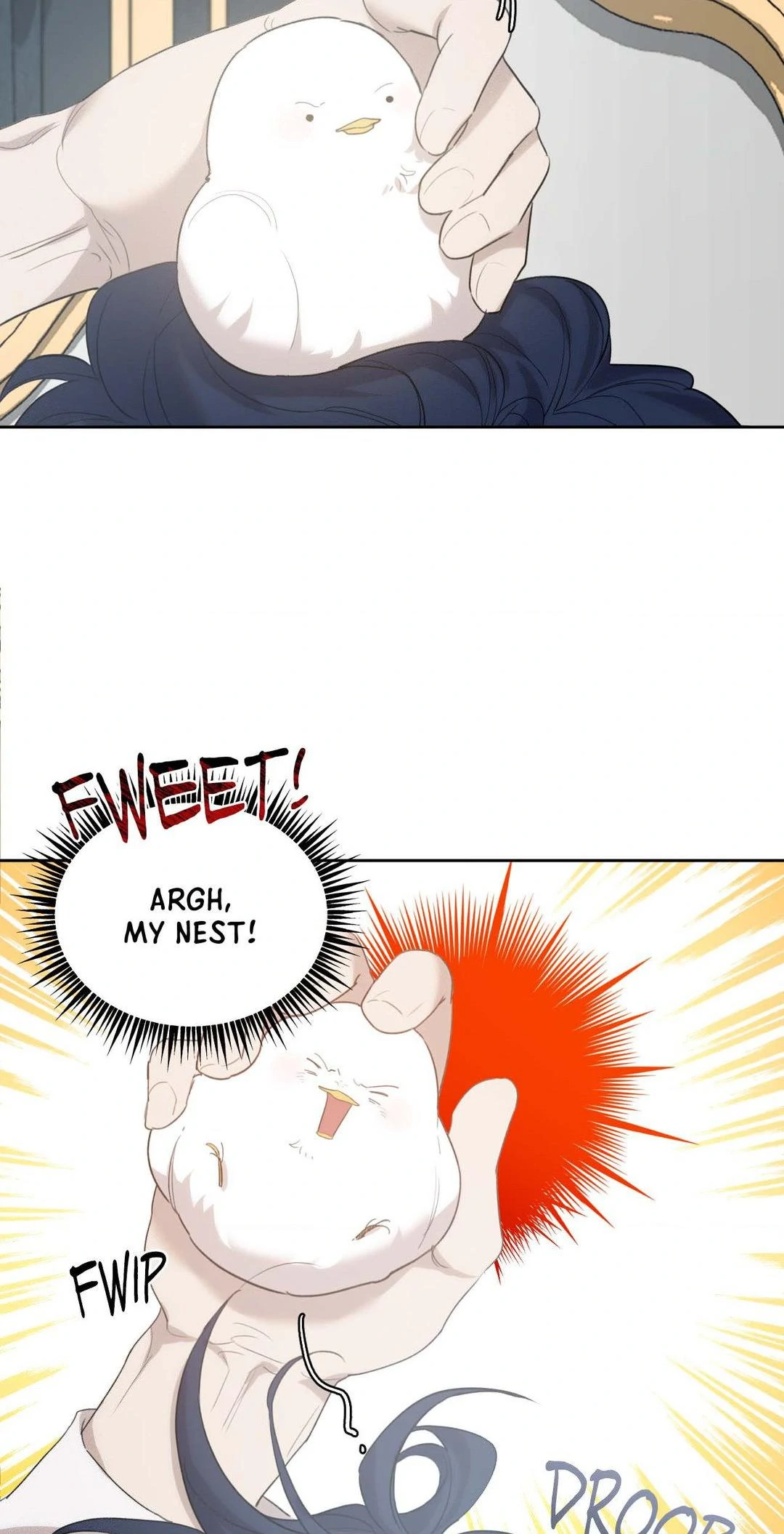 Not a Peep! - Chapter 8 manhwa