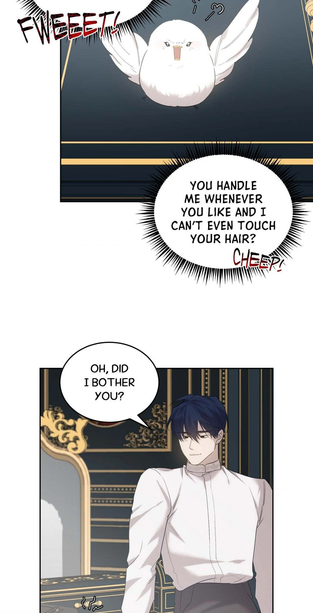 Not a Peep! - Chapter 8 manhwa