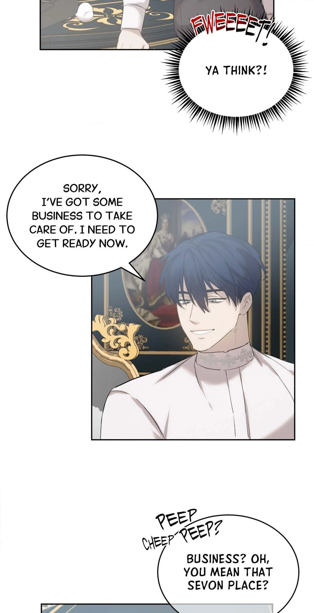 Not a Peep! - Chapter 8 manhwa