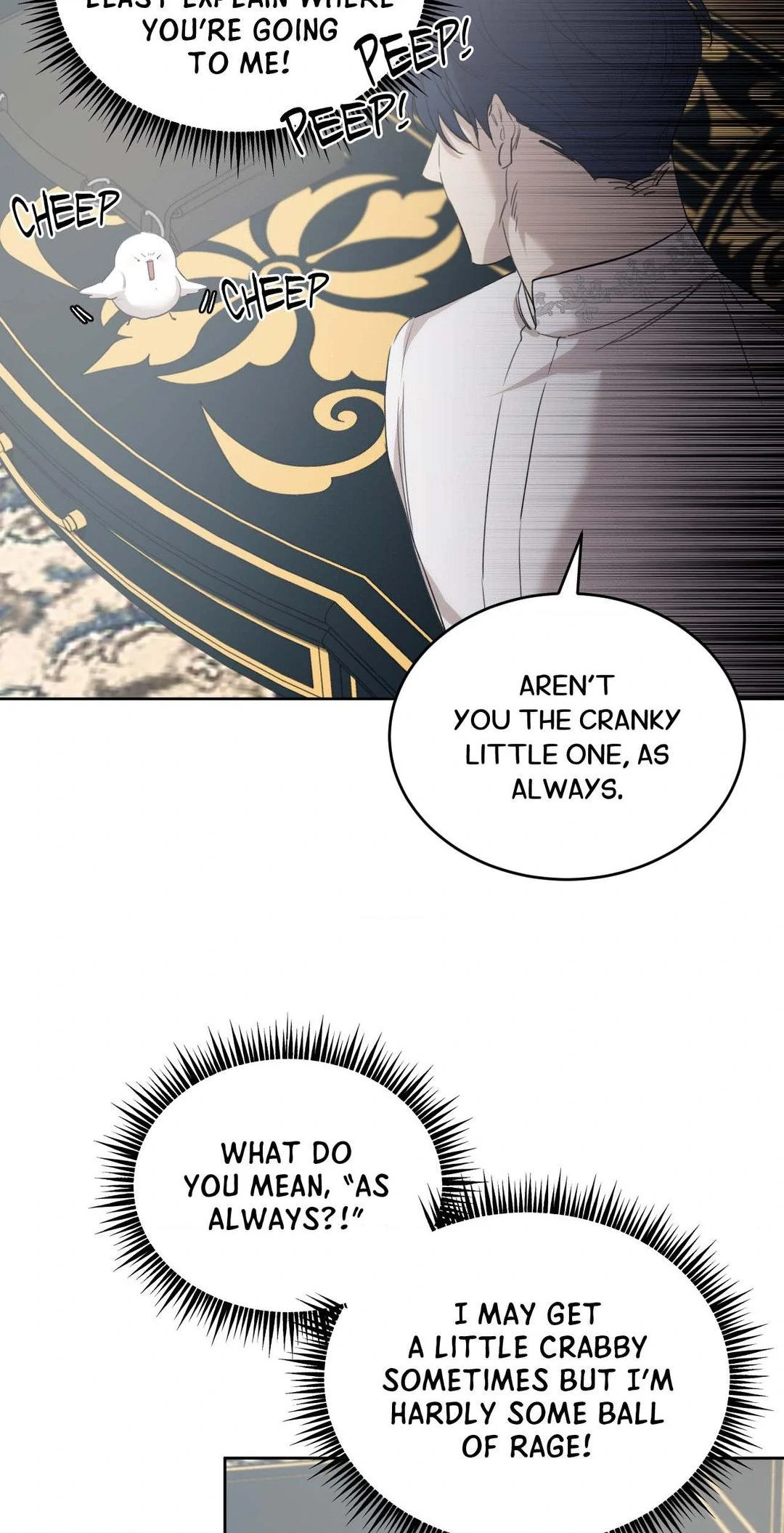 Not a Peep! - Chapter 8 manhwa