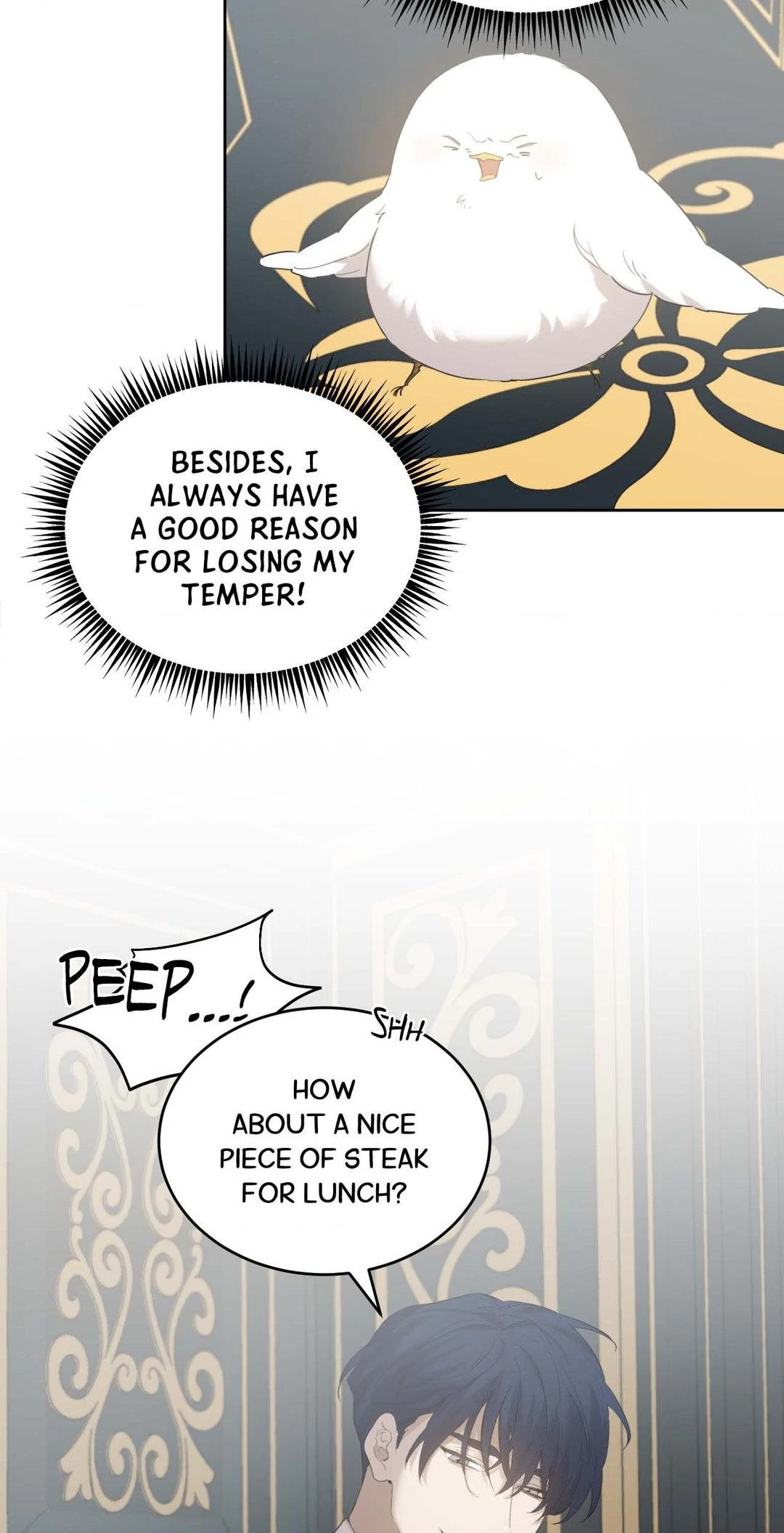 Not a Peep! - Chapter 8 manhwa