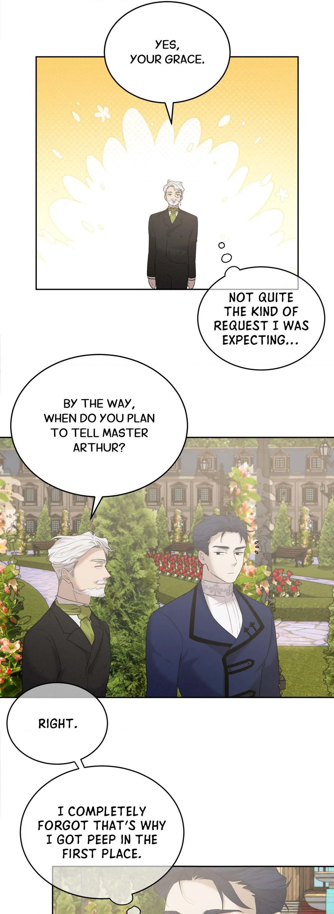 Not a Peep! - Chapter 9 manhwa