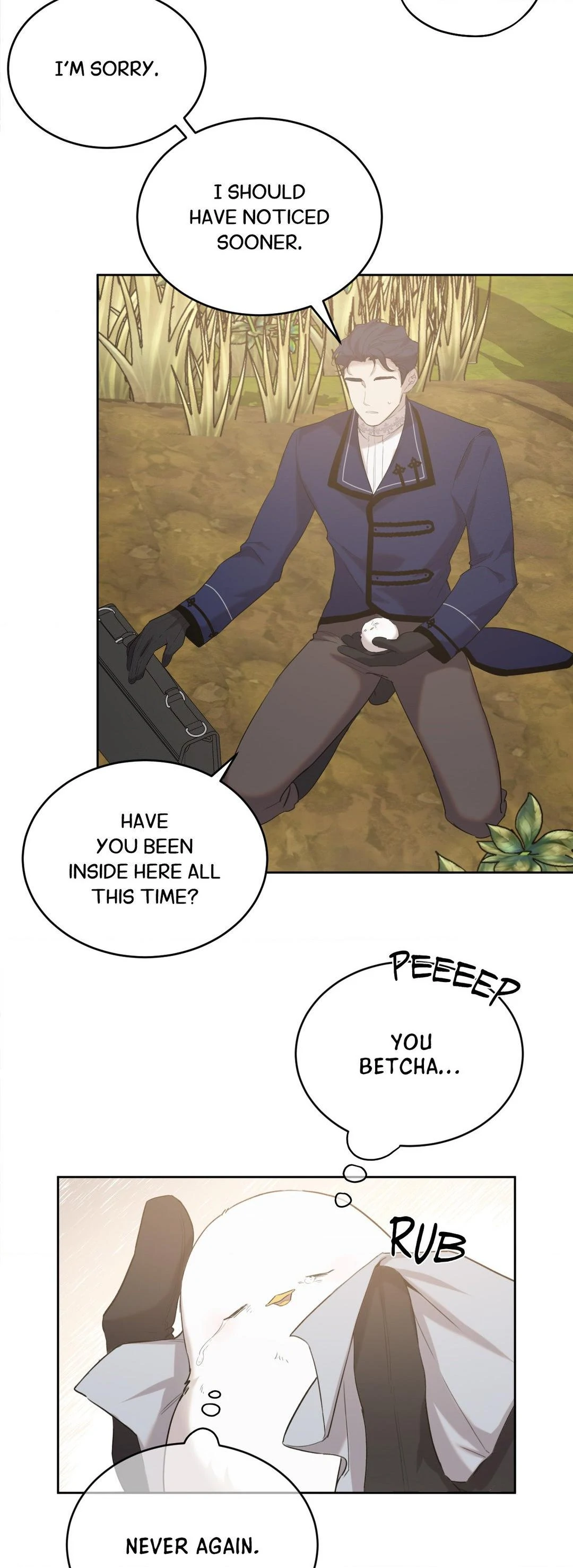 Not a Peep! - Chapter 9 manhwa