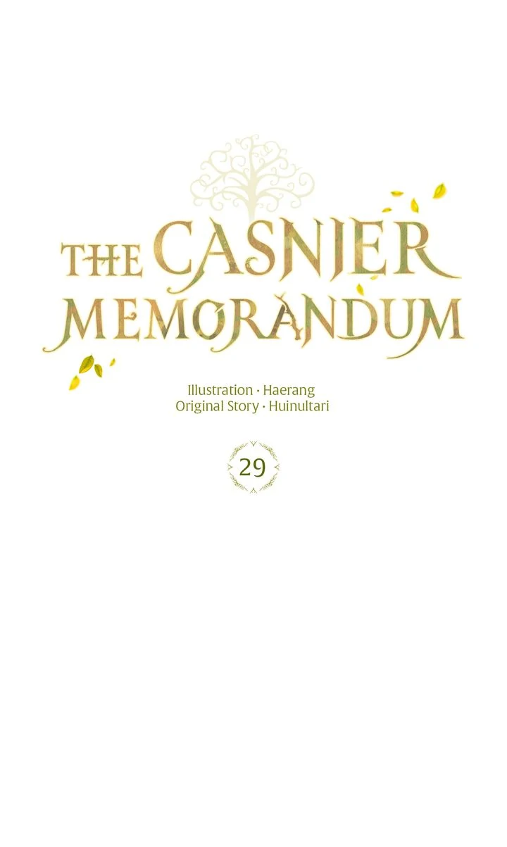 The Casnier Memorandum [Full ver.] (Official) - Chapter 29 manhwa